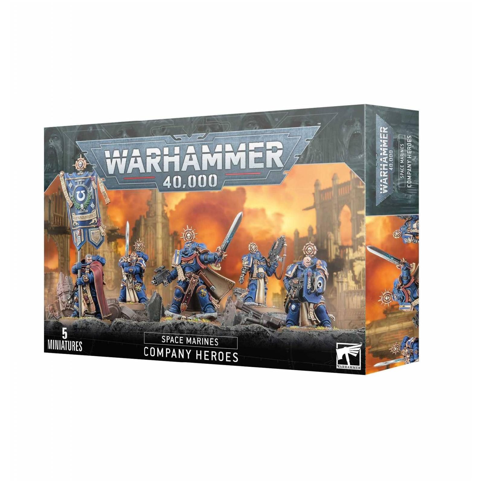 Modellbausatz Space Marines: Company Heroes
