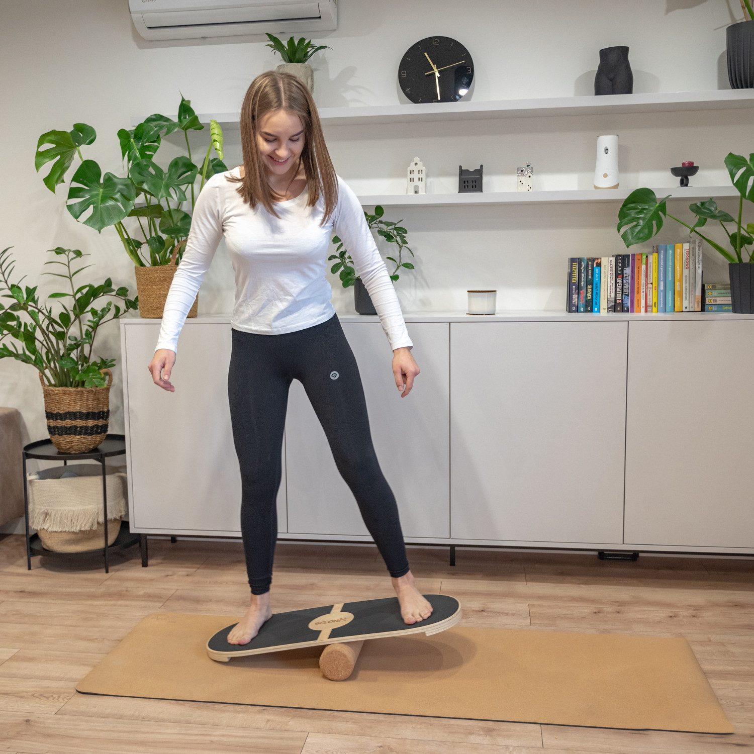 SELONIS Balanceboard BB-100X, Balancebrett für Kinder