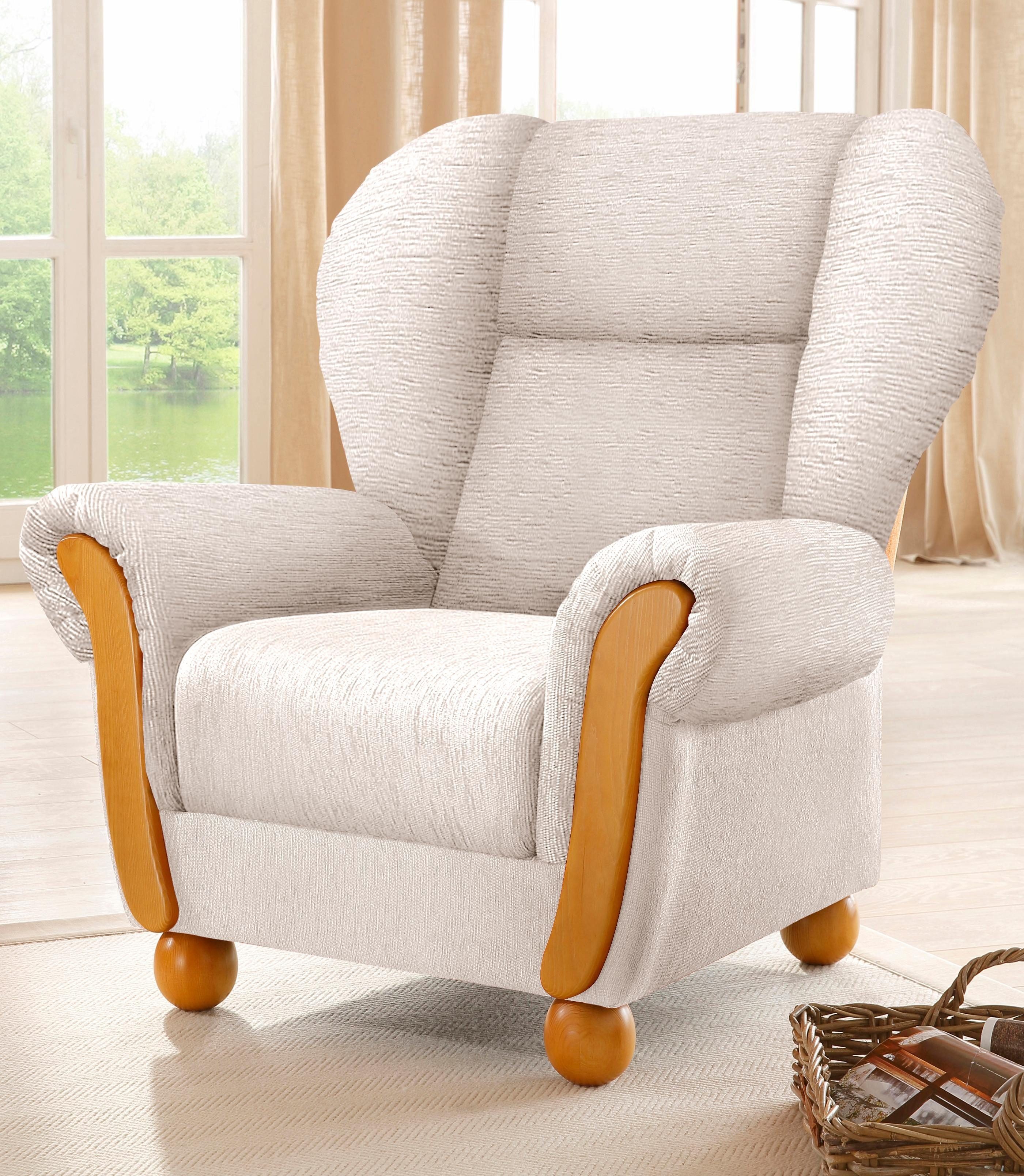 Home affaire Sessel Milano, Ohrensessel, Hochlehnsessel günstig online kaufen