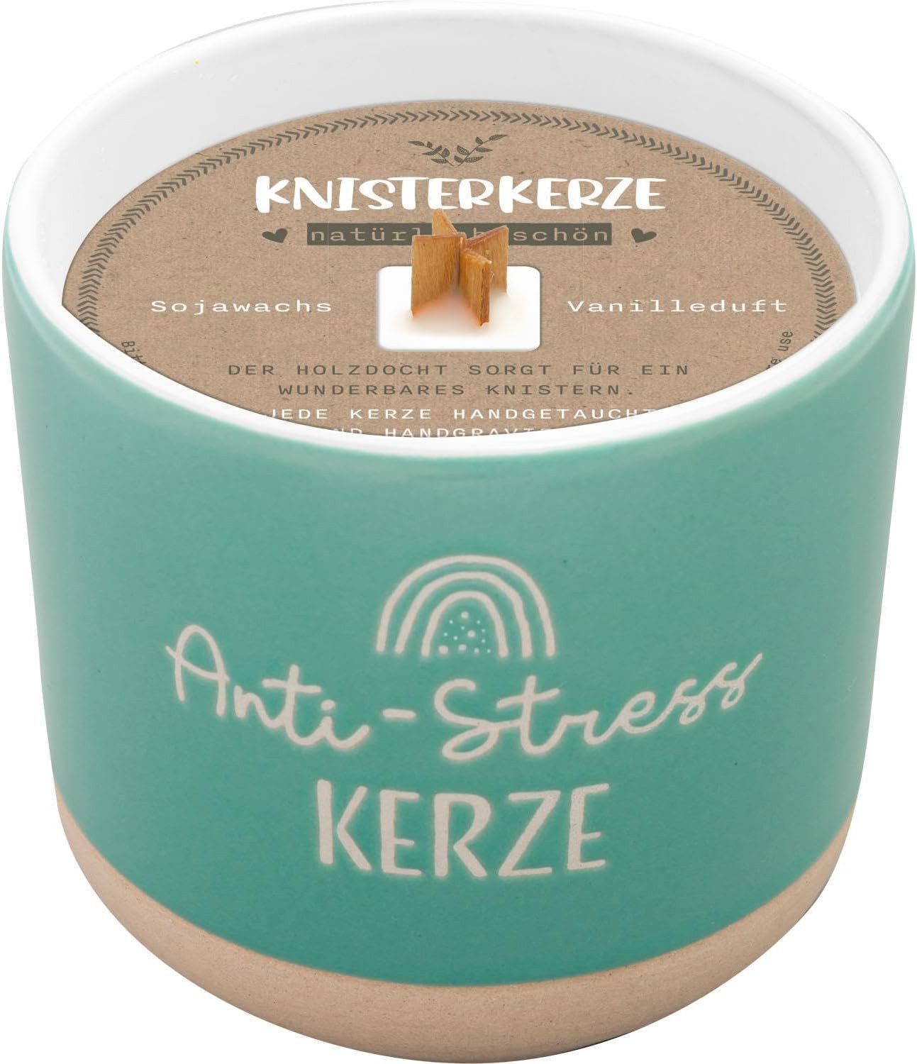 Sheepworld Duftkerze Kerze Duftkerze Vanille Steinzeug-Becher günstig online kaufen