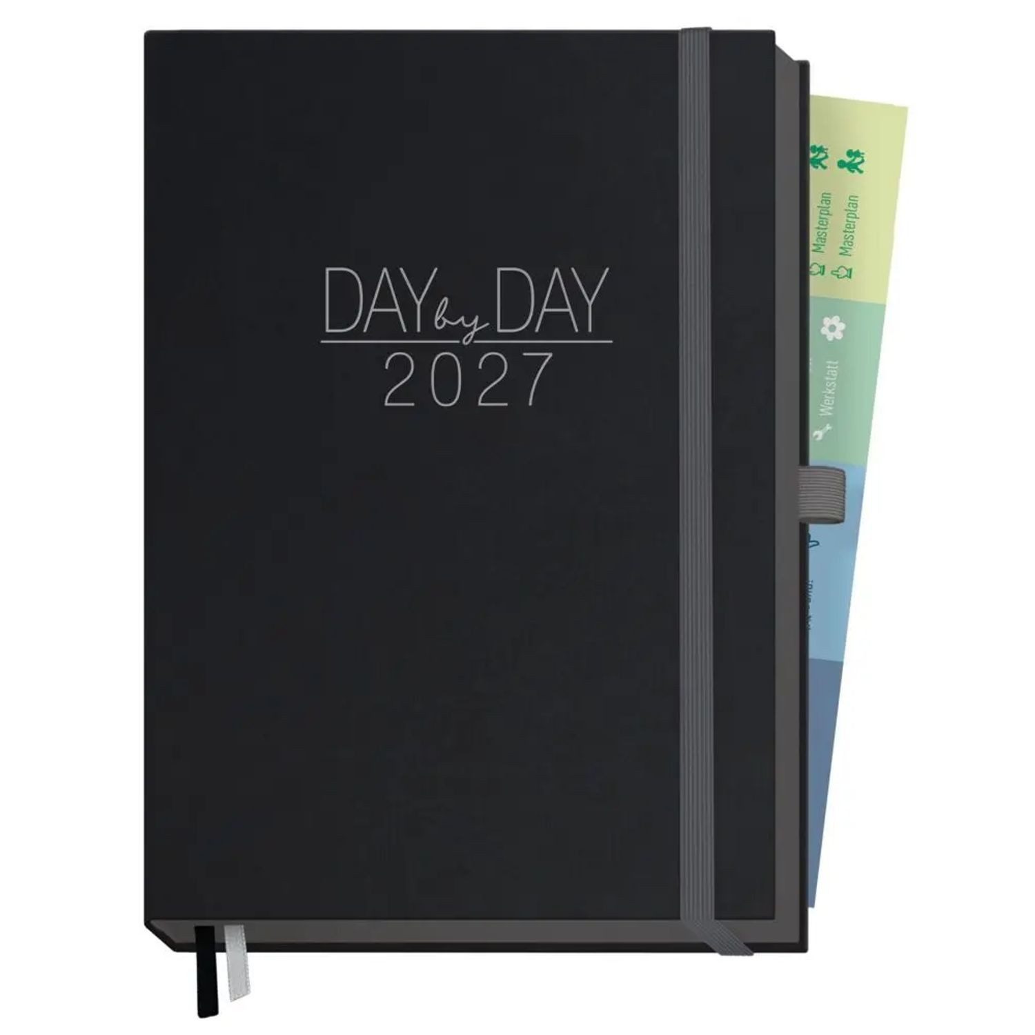 Häfft Taschenkalender Organizer Day by Day Deluxe A5 2027