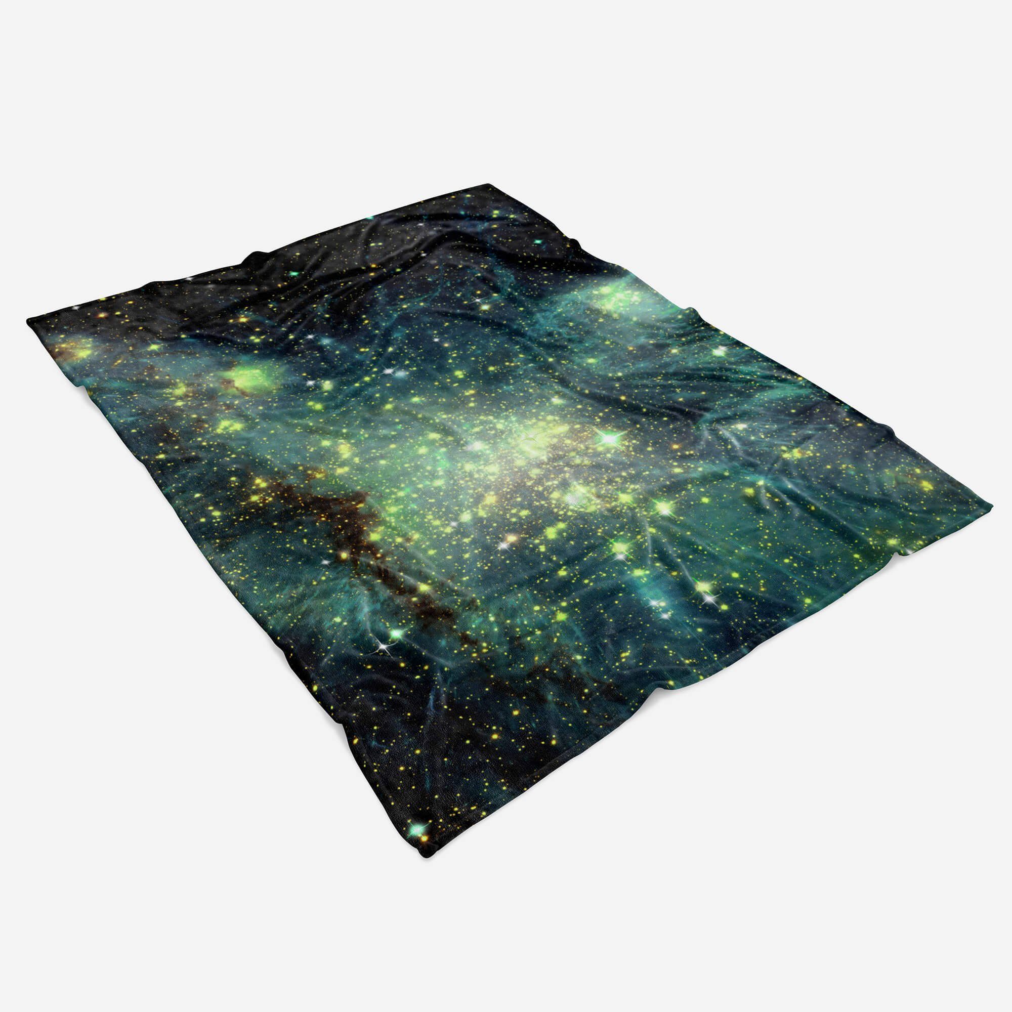 Handtücher Handtuch Strandhandtuch Saunatuch Kuscheldecke mit Fotomotiv Sterne Universum G, Baumwolle-Polyester-Mix (1-St), Handtuch