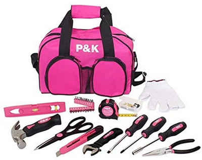 P & K Werkzeugset 77 teiliges Werkzeugset in Pink