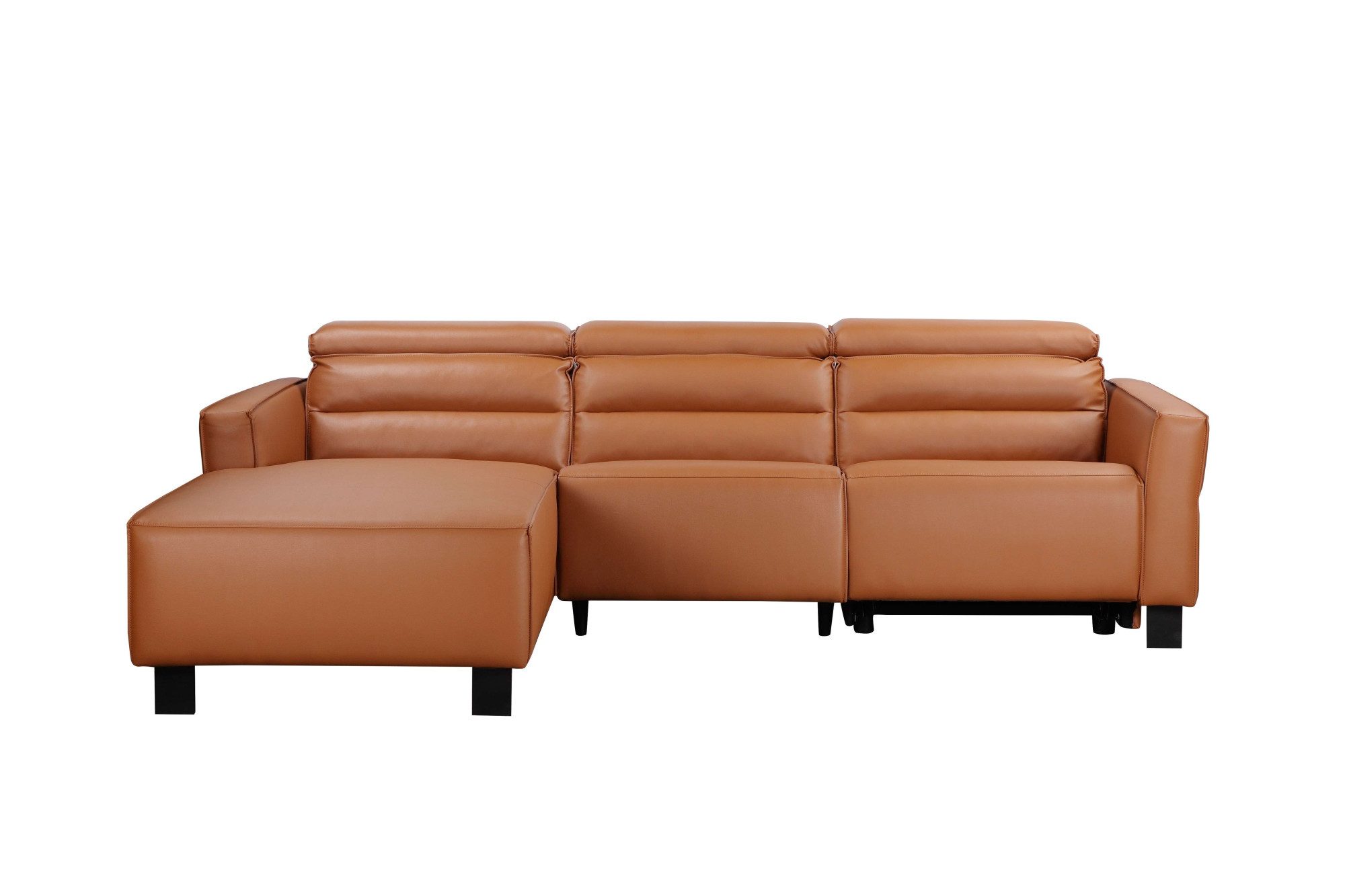 Places of Style Ecksofa Carpari, L-Form, 263 cm, mit manueller o. elektrischer Relaxfunktion, und USB/ Kopfteilverstellg