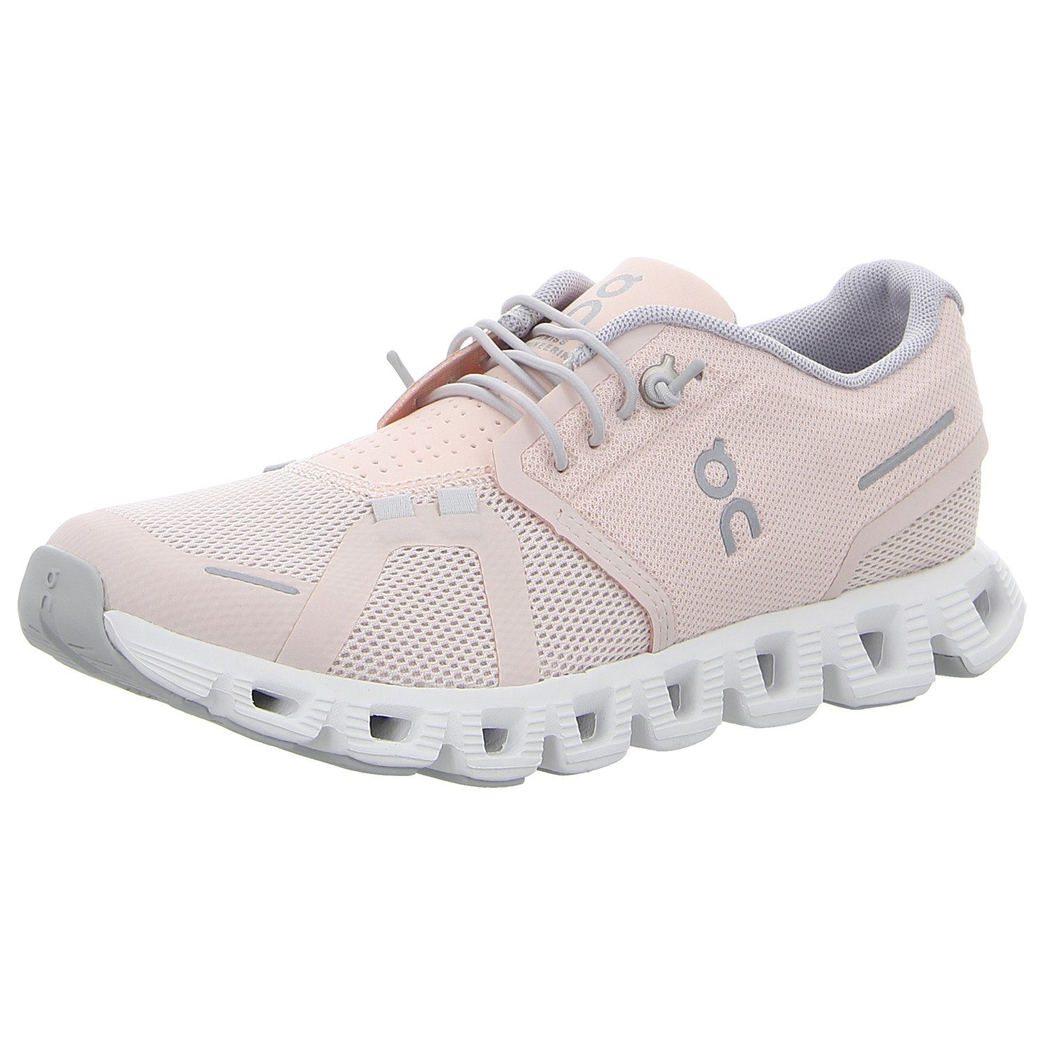 ON RUNNING Cloud 5 Sneaker rosa-weiß