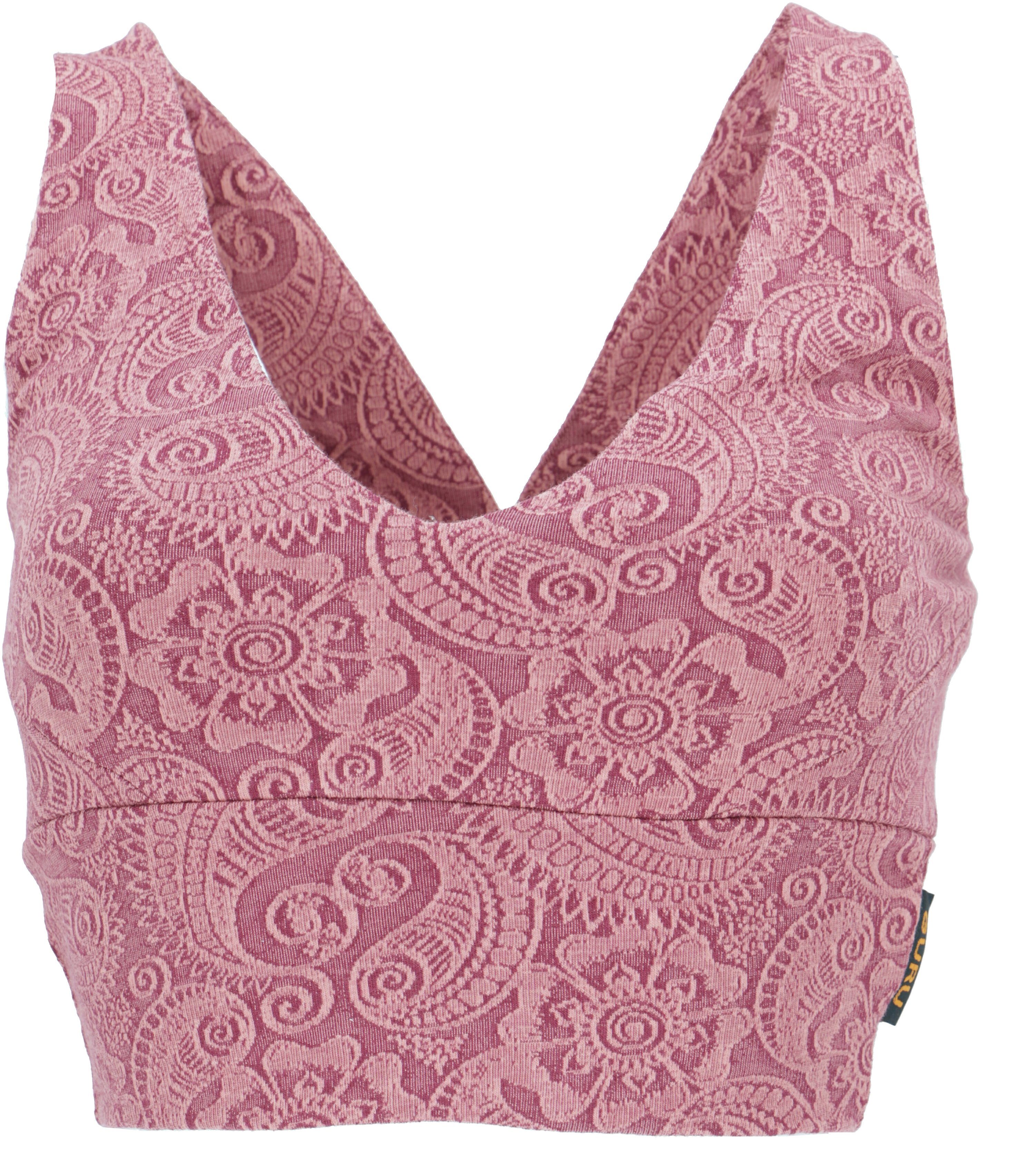 Guru-Shop T-Shirt Bauchfreies Top, Bra Top, günstig online kaufen