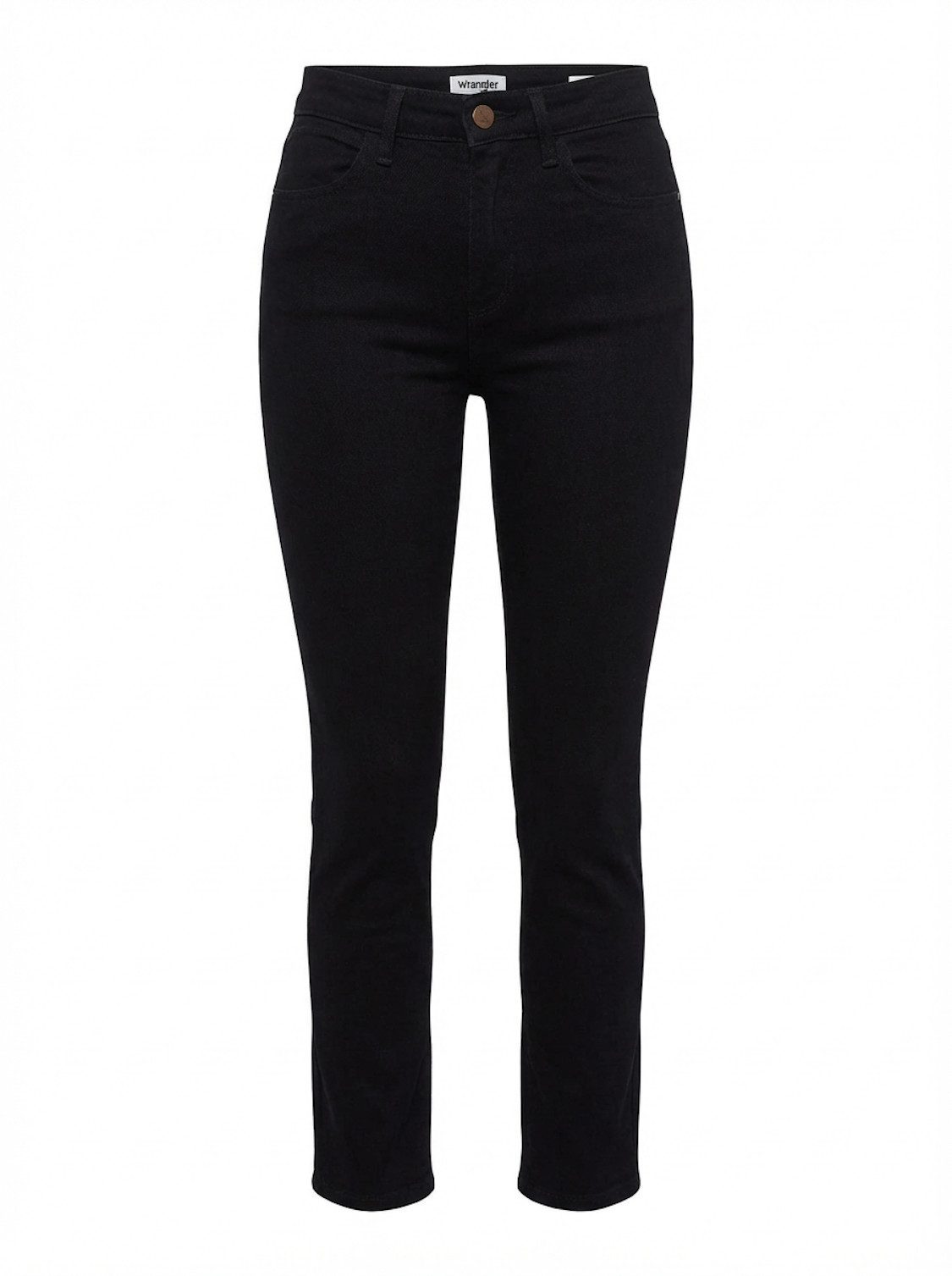 Wrangler Slim-fit-Jeans High Waist, leicht & weich - SLIM RETRO BLACK