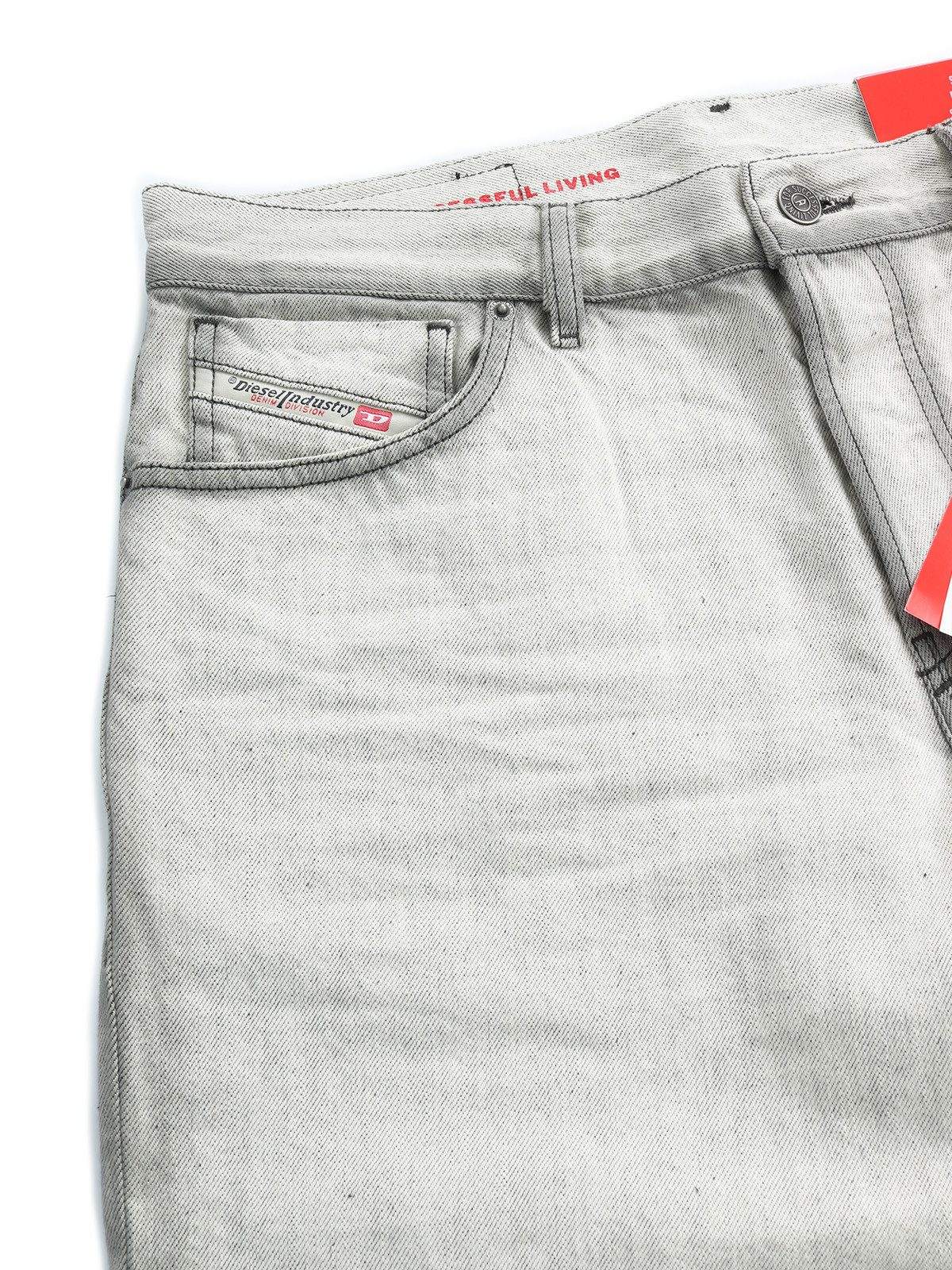 Diesel Slim-fit-Jeans Straight Fit - 1995 D-Sark 09C86 - Länge:32