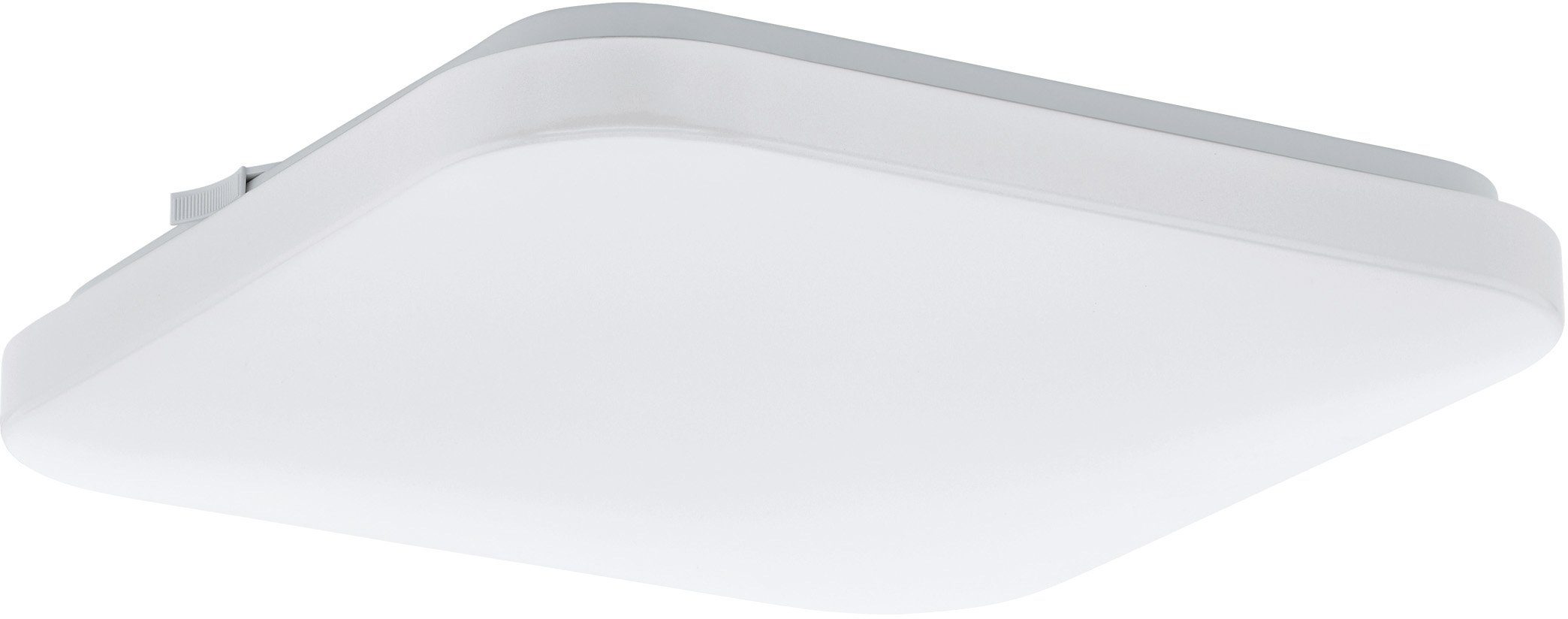 EGLO LED Deckenleuchte FRANIA Deckenlampe, weiß, geringe Aufbauhöhe, Watt, Büro, LED fest integriert, Warmweiß, Wohzimmer, Küche, Esszimmer, Flur, modern