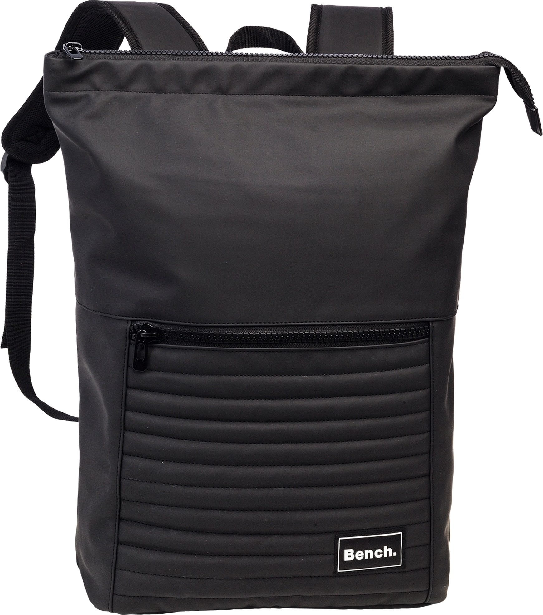 Bench. Freizeitrucksack Bench Rucksack schwarz Rucksack klein (Businessrucksack), Damen, Jugend Freizeitrucksack PU Kunststoff, schwarz ca. 45cm hoch