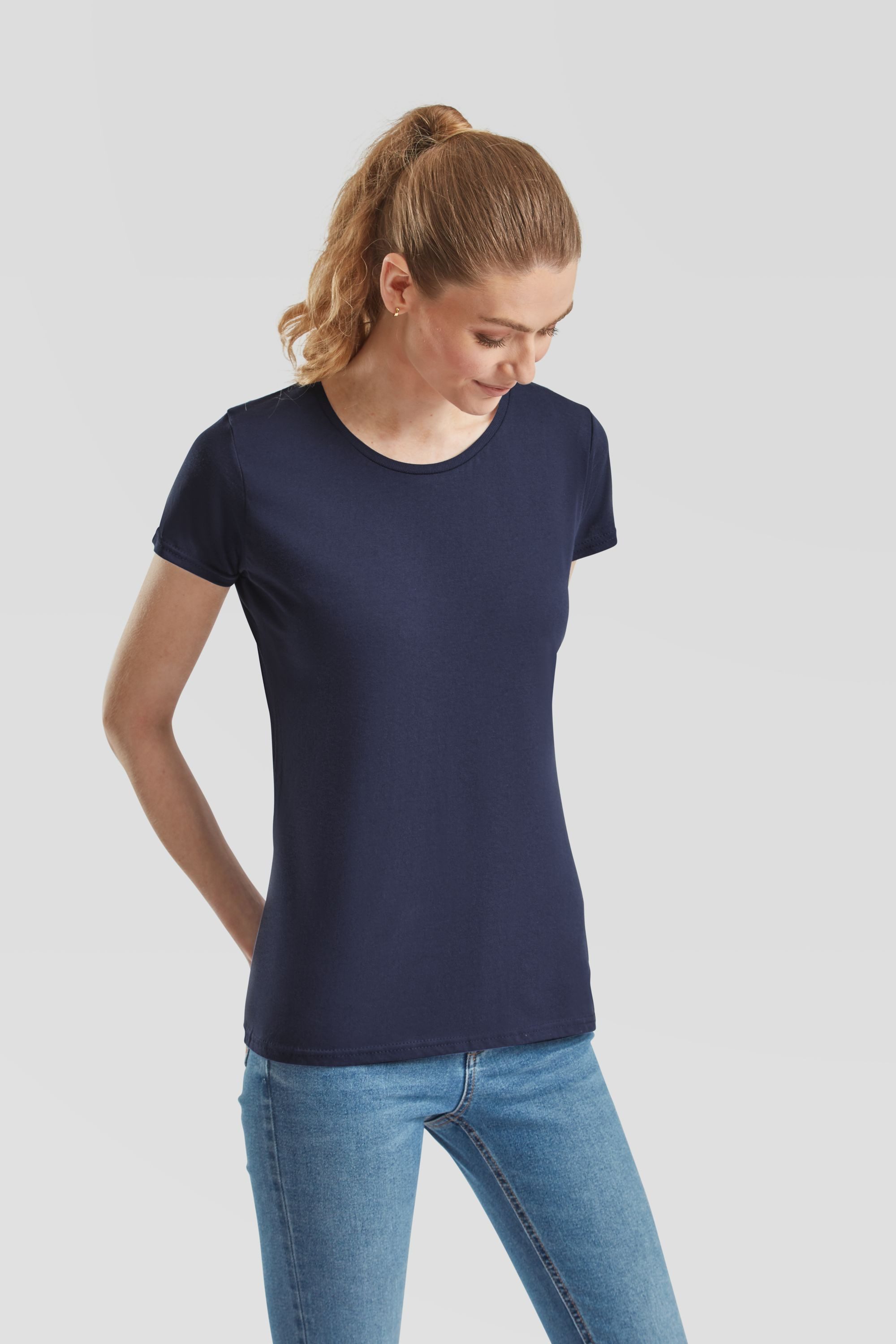 Fruit of the Loom Rundhalsshirt Ladies Iconic 150 T-Shirt