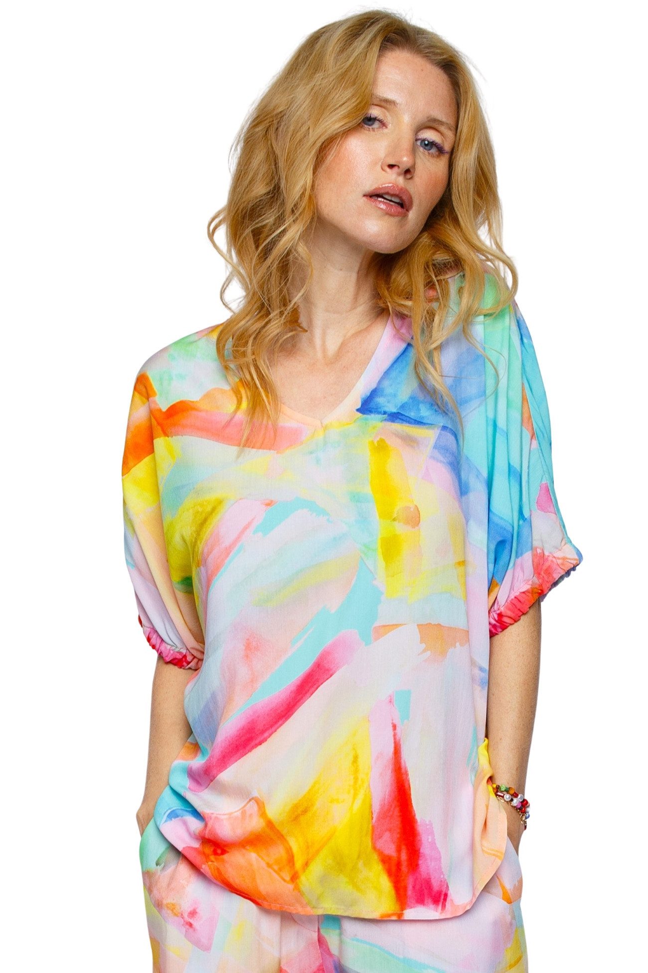 Emily Van Den Bergh Schlupfbluse Damenbluse 8271-700