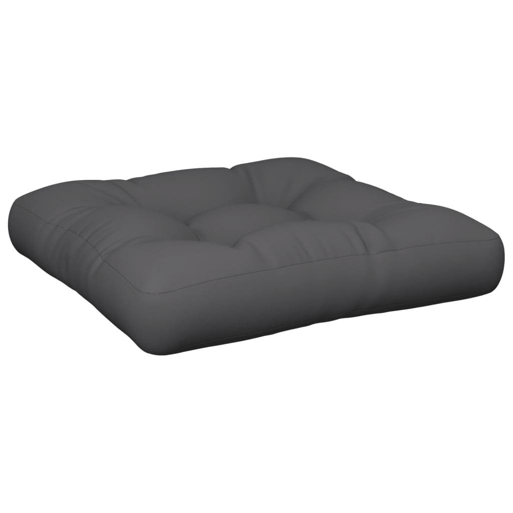 vidaXL Sitzauflage Palettenkissen Grau 60x60x12 cm günstig online kaufen