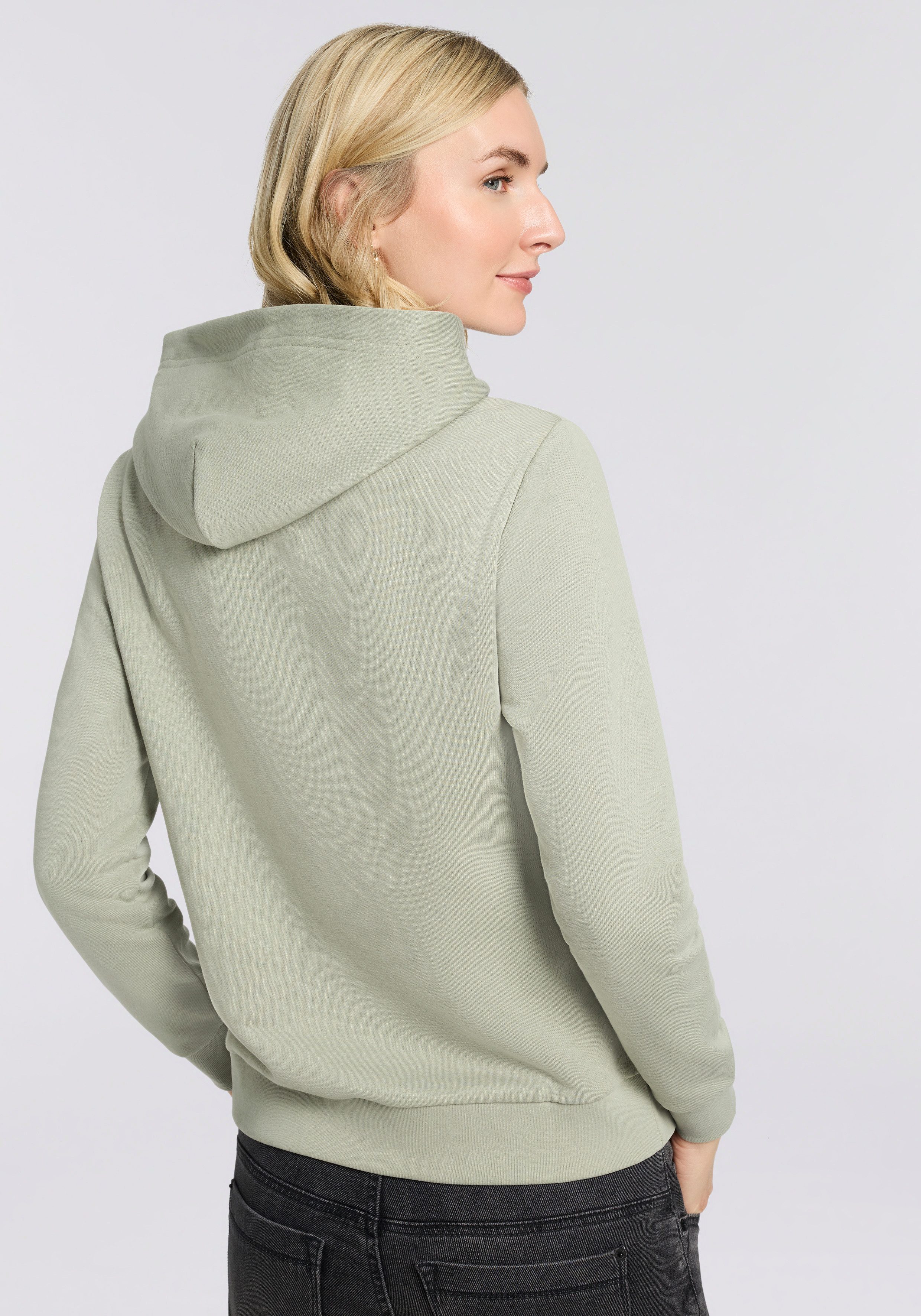 Gant Hoodie REG GRAPHIC HOODIE gerippte Abschlüsse, Kapuze ohne Kordel günstig online kaufen