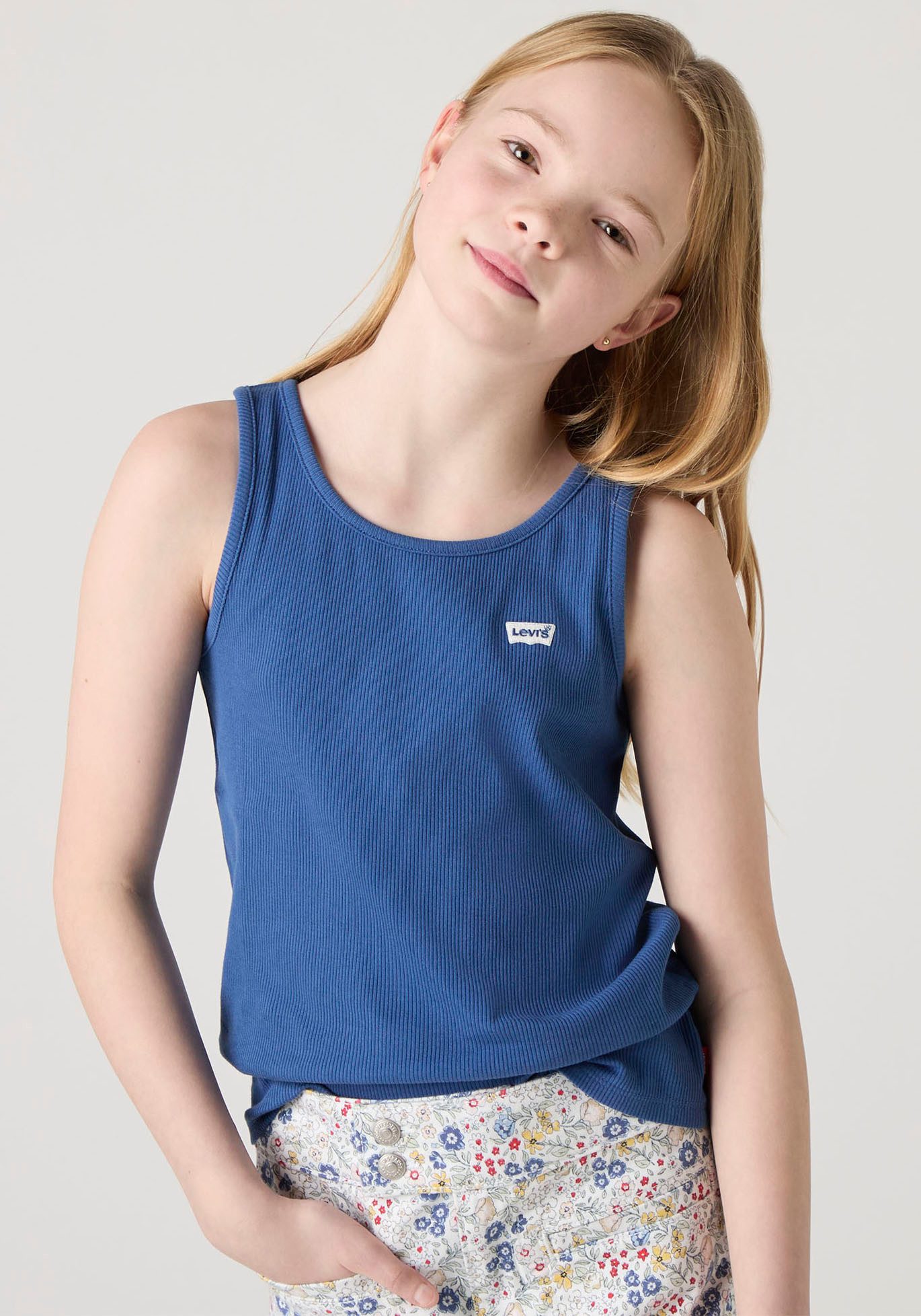 Levi's® Kids Ripptanktop LVG MEET AND GREET RIBBED TANK for GIRLS