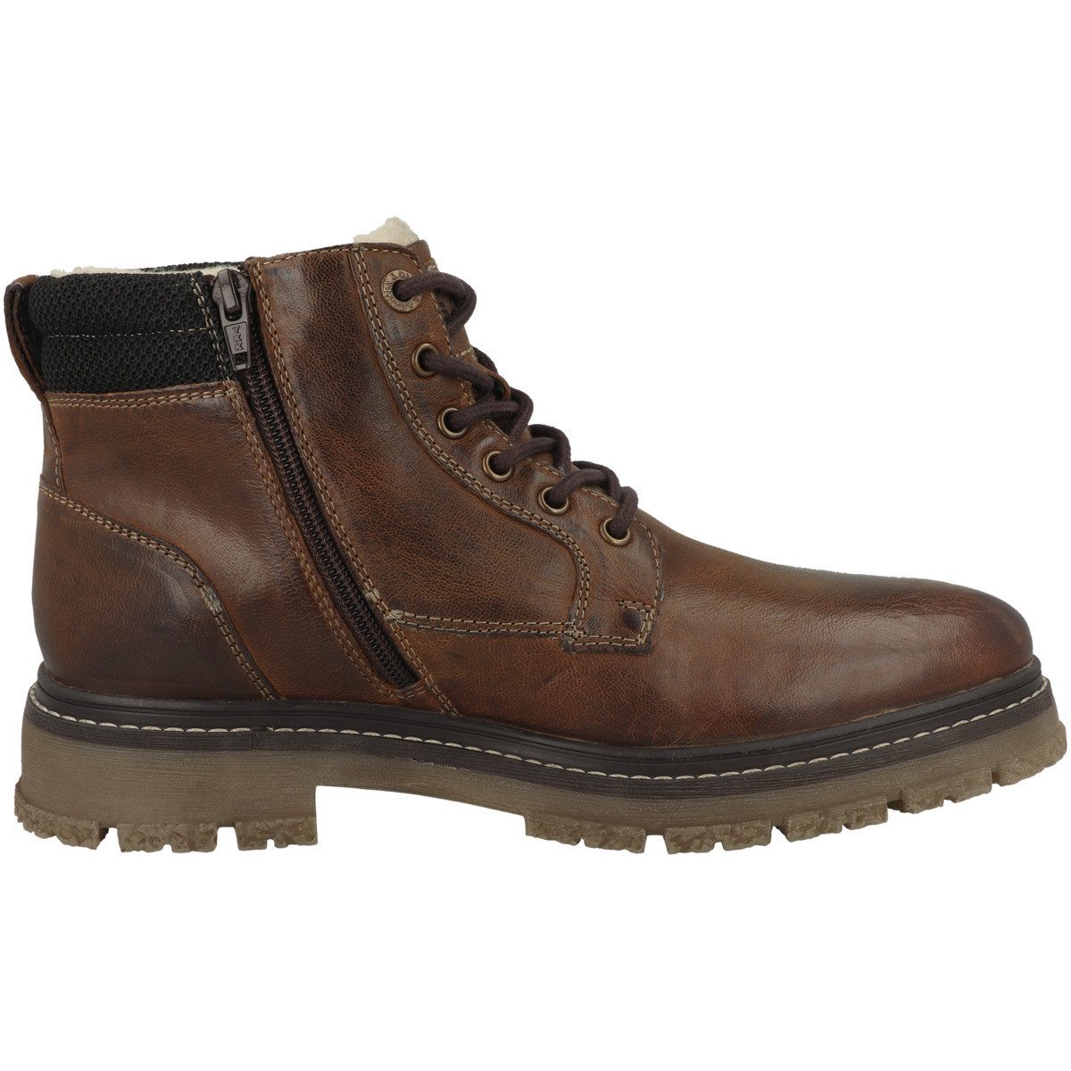 s.Oliver 5-16248-43 Herren Schnürboots Stiefeletten, Stiefel, Winterstiefel, Winterboots, Schneestiefel