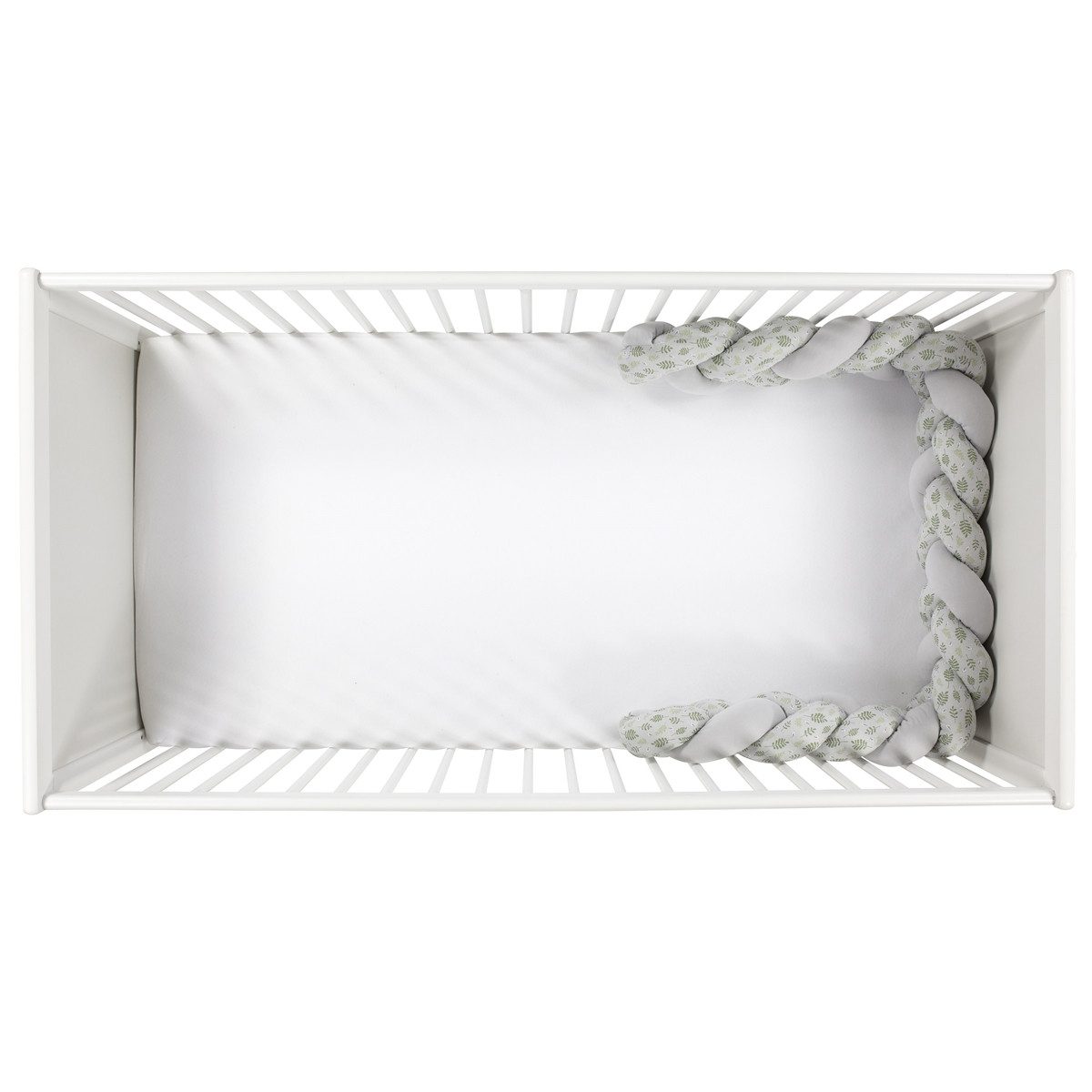 Alvi® Bettnestchen Alvi Nestchenschlange geflochten 170 cm, (Set)