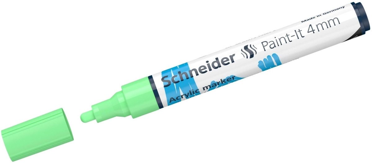 Thumbnail - SCHNEIDER Permanentmarker Acrylmarker Paint-It 320 4mm pastell grün