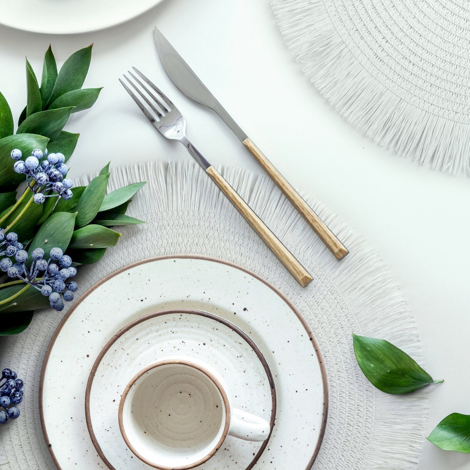 Eurofirany Platzset BOHO, SET 6x Platzmatte Platzset Tischset Tischmatte Pl günstig online kaufen