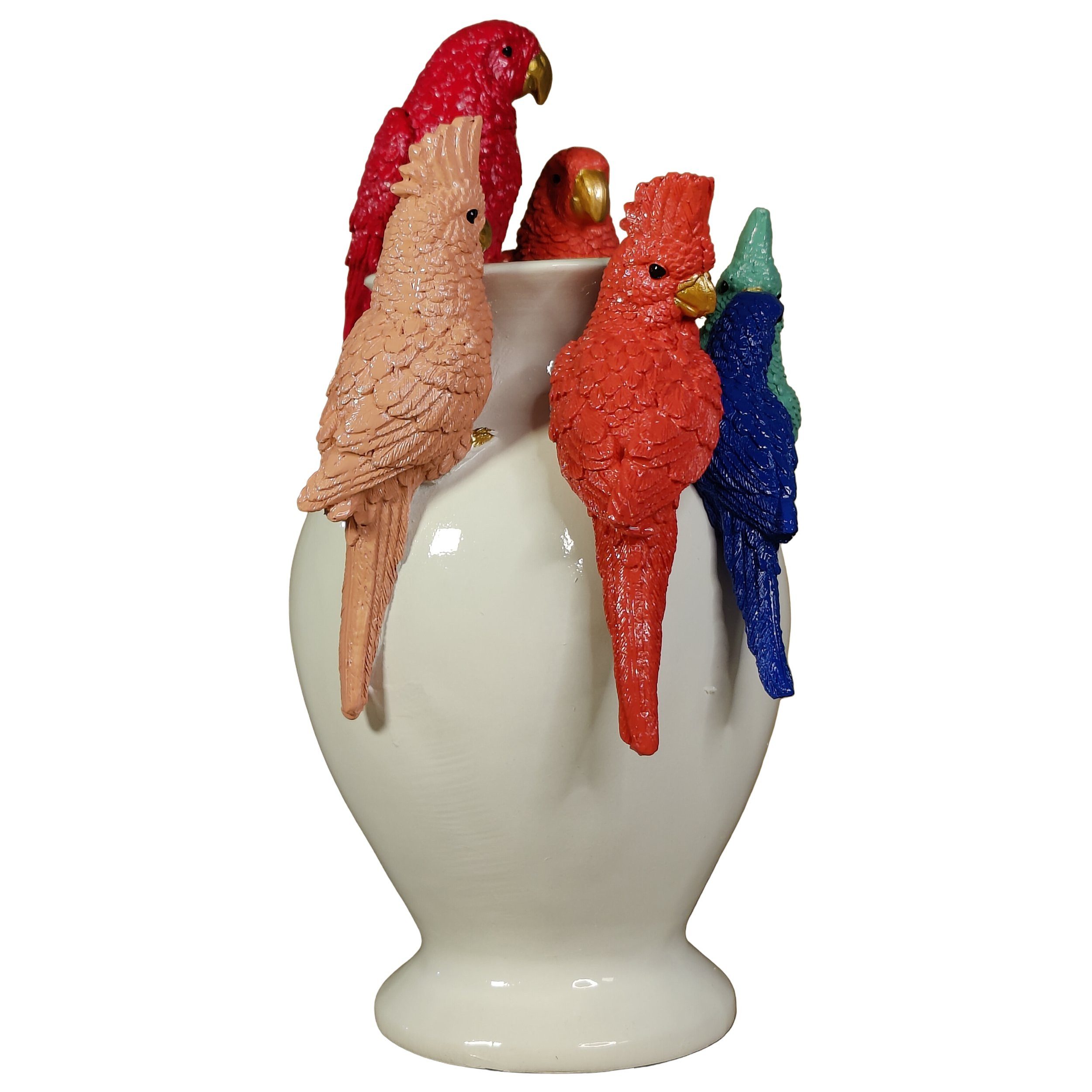 colourliving Dekovase Moderne Designer-Vase mit Tier-Motiven – für Kunstblumen (1 St), modern, extravagant, luxuriös