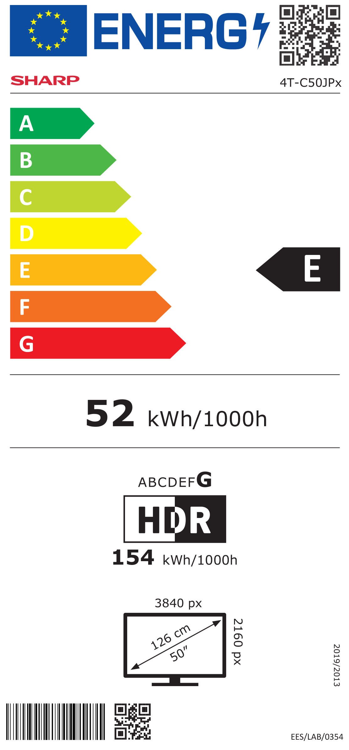 Energieeffizienzklasse: 