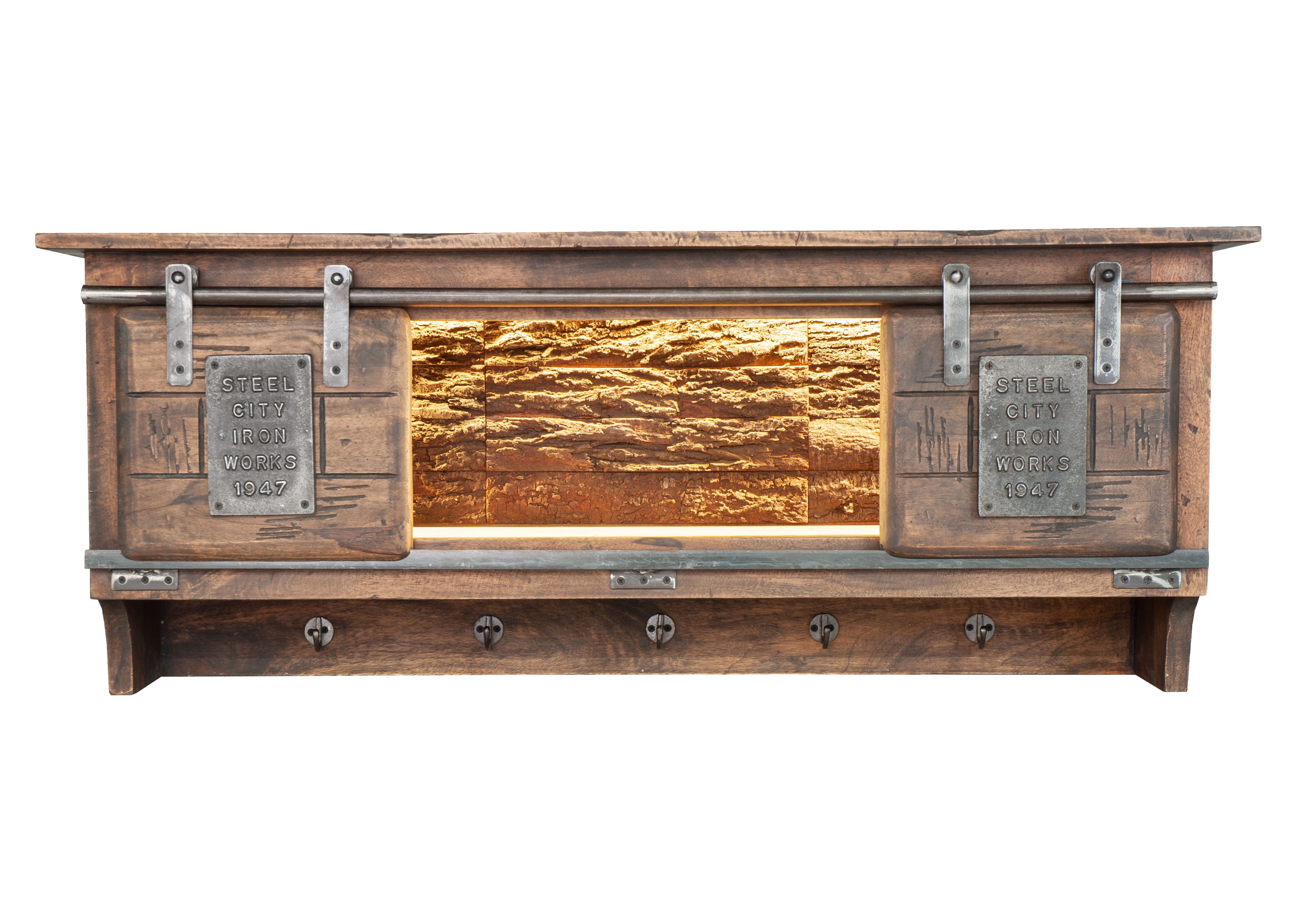 Woodroom Garderobenschrank Pali (Mango massiv gewachst günstig online kaufen