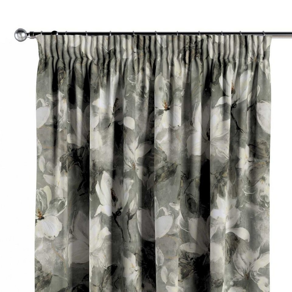 Vorhang Vorhang mit Kräuselband 130 x 100 cm, Velvet, Dekoria