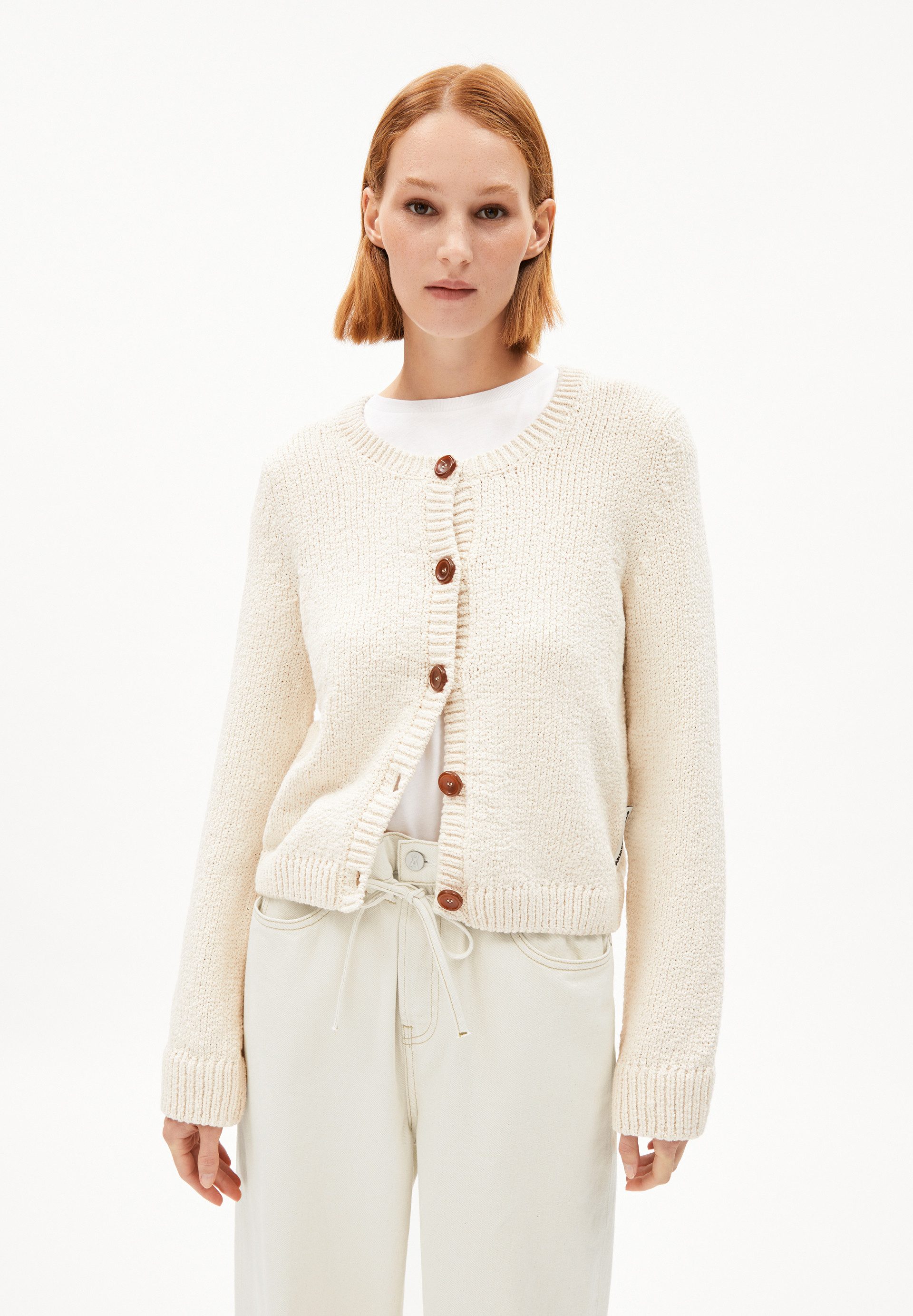 Armedangels Cardigan JAMIRAA Damen Strickjacke aus Bio-Baumwoll Mix (Regula günstig online kaufen