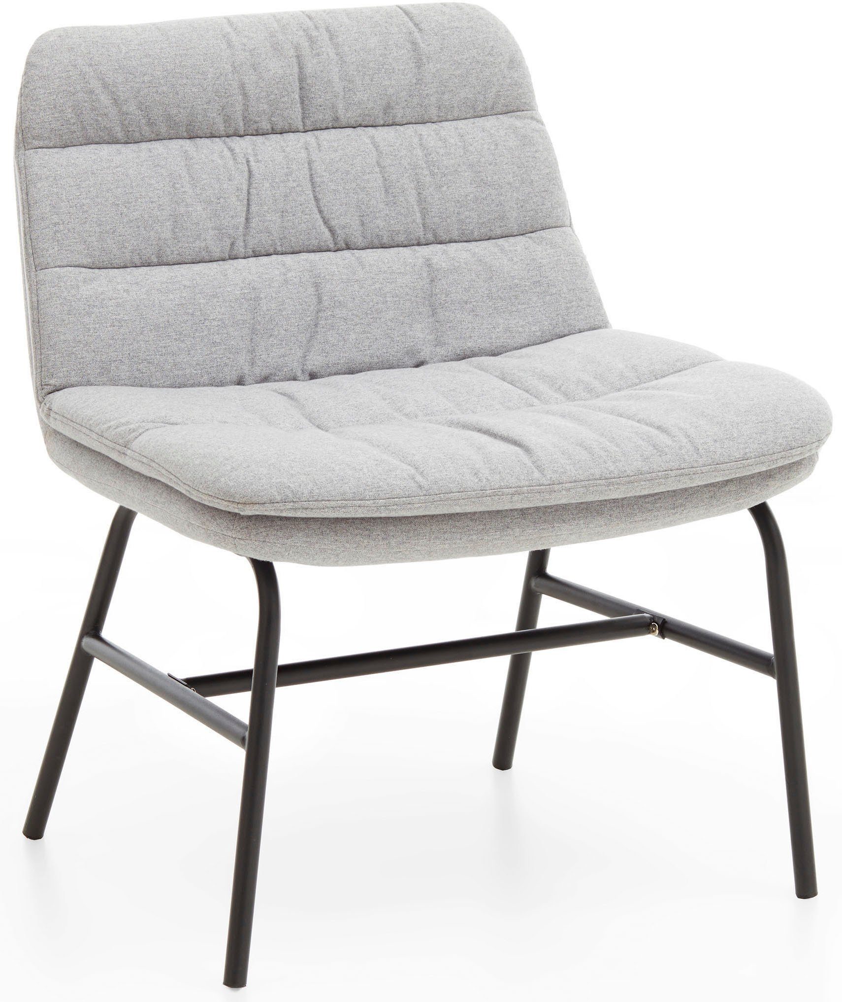 Home affaire Polsterstuhl Peter (Set, 2 St), moderner Stuhl mit breiter und tiefer Sitzfläche | Polsterstühle