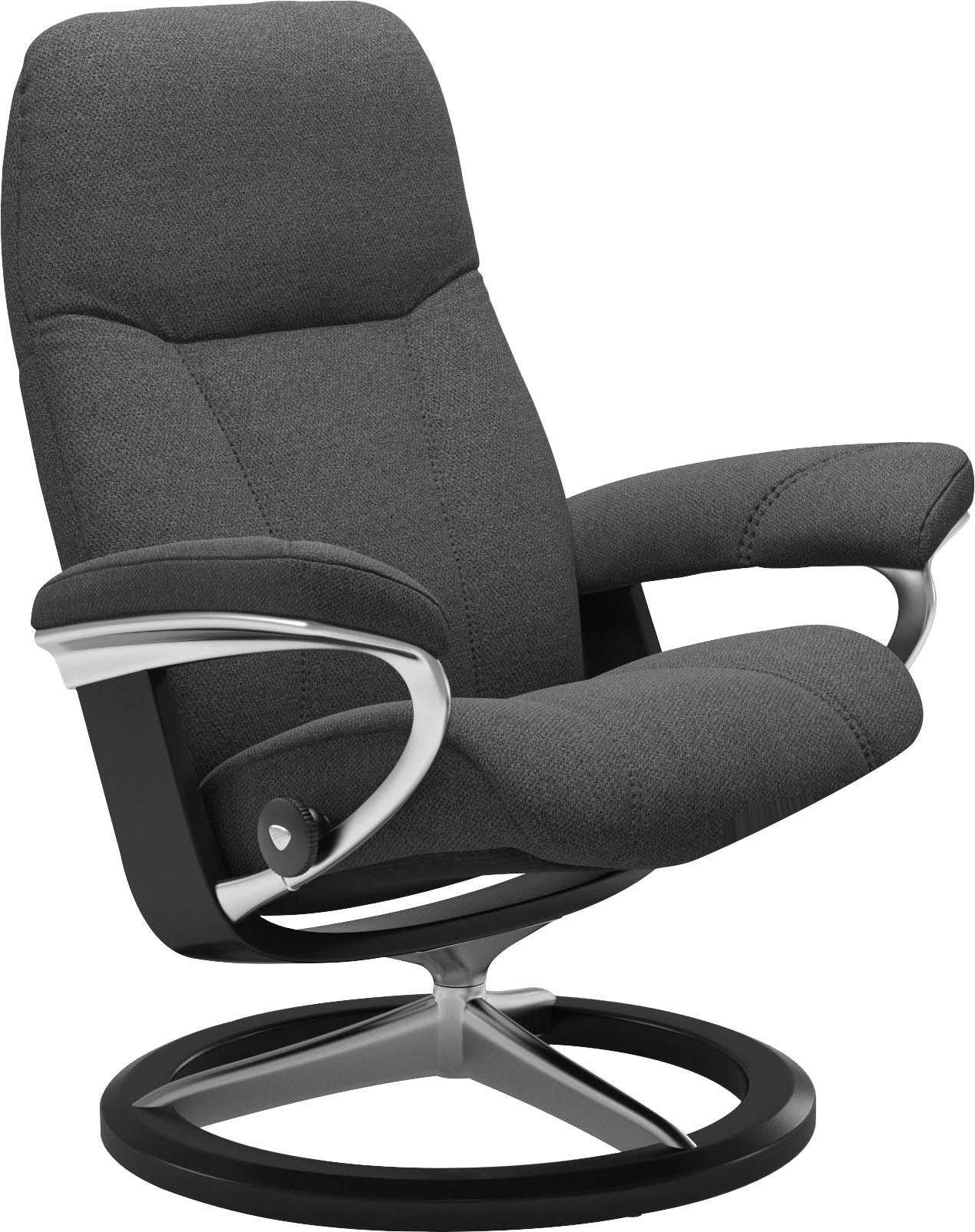 Stressless® Relaxsessel Consul, mit Gestell S, Signature Base, Größe Schwarz