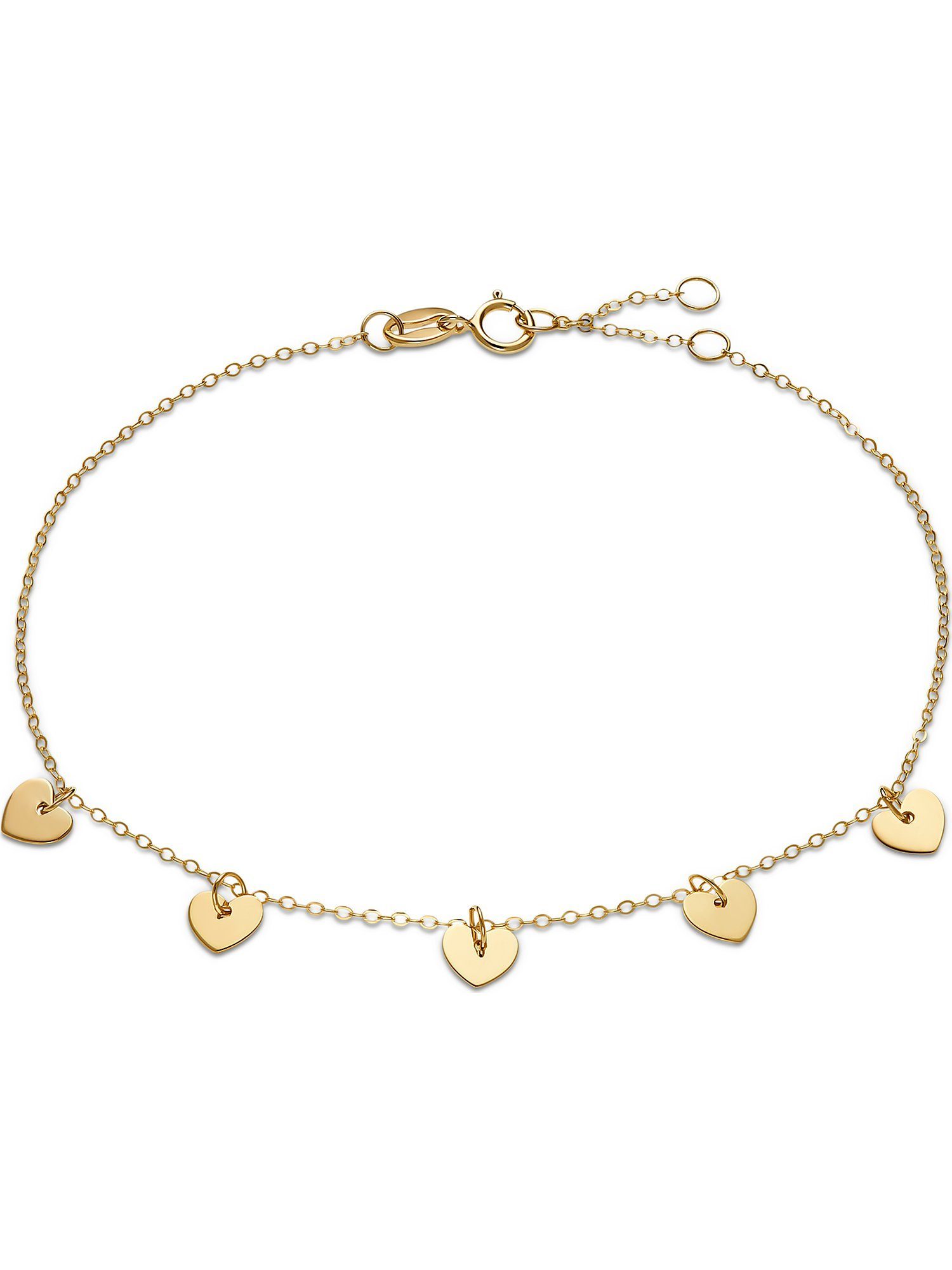 CHRIST Goldarmband CHRIST Damen-Armband 375er Gelbgold Herz, modern günstig online kaufen