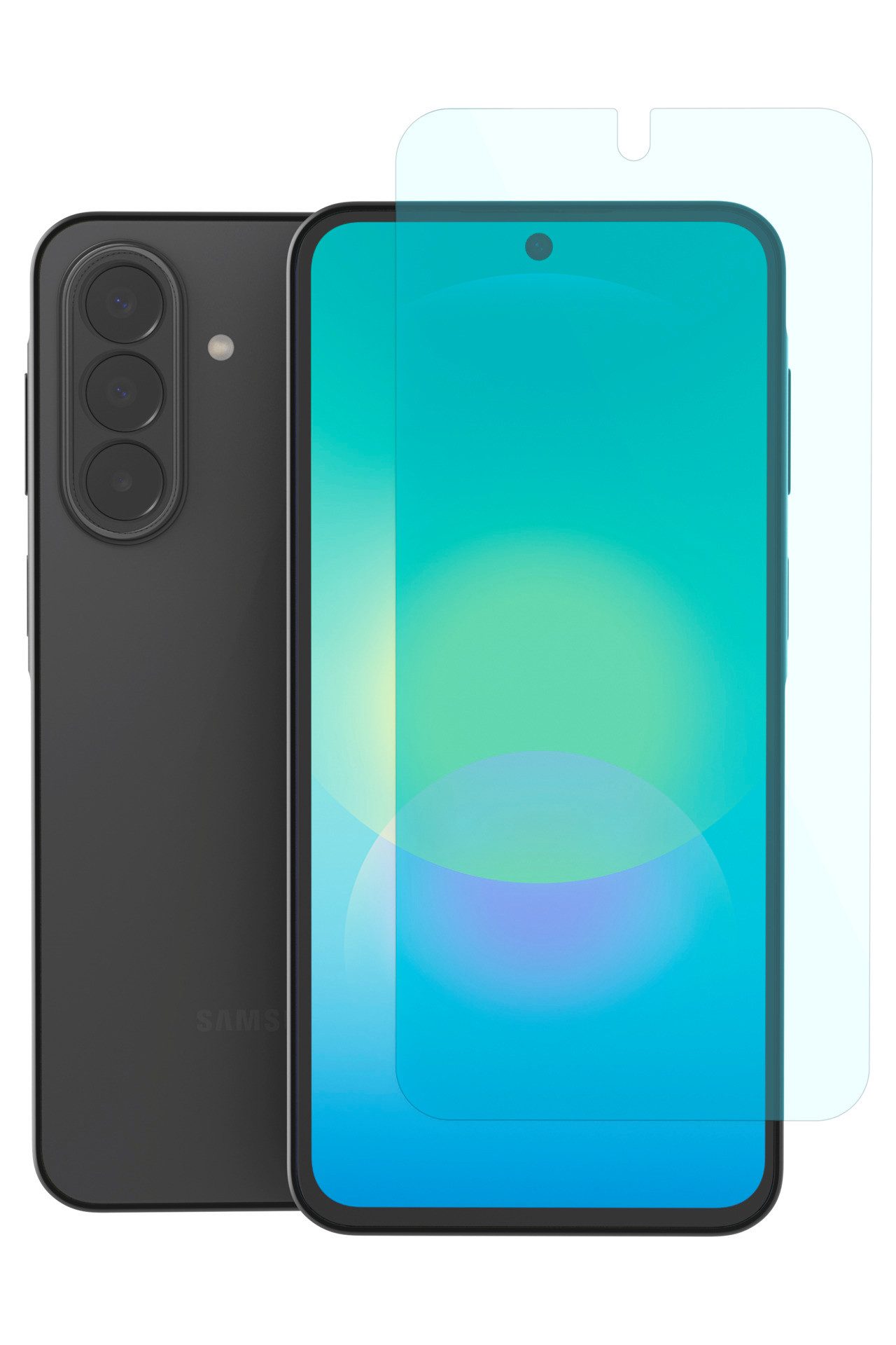 Samsung Displayschutzglas Designed by Samsung Mobeen Tempered Glass für Samsung Galaxy A27, Displayschutzfolie, Schutzfolie, Bildschirmschutz, kratz- & stoßfest – Bild 2 von 2