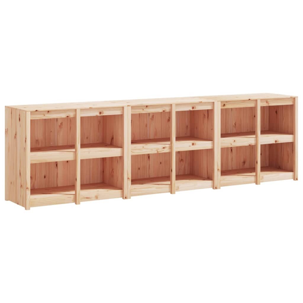 vidaXL Outdoor-Küchenmodul Outdoor-Küchenschränke 3 Stk. Massivholz Kiefer