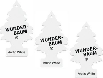 Wunder-Baum Luftreiniger 3er Duftbäumchen Arctic White Wunderbaum 3 Set Lufterfrischer