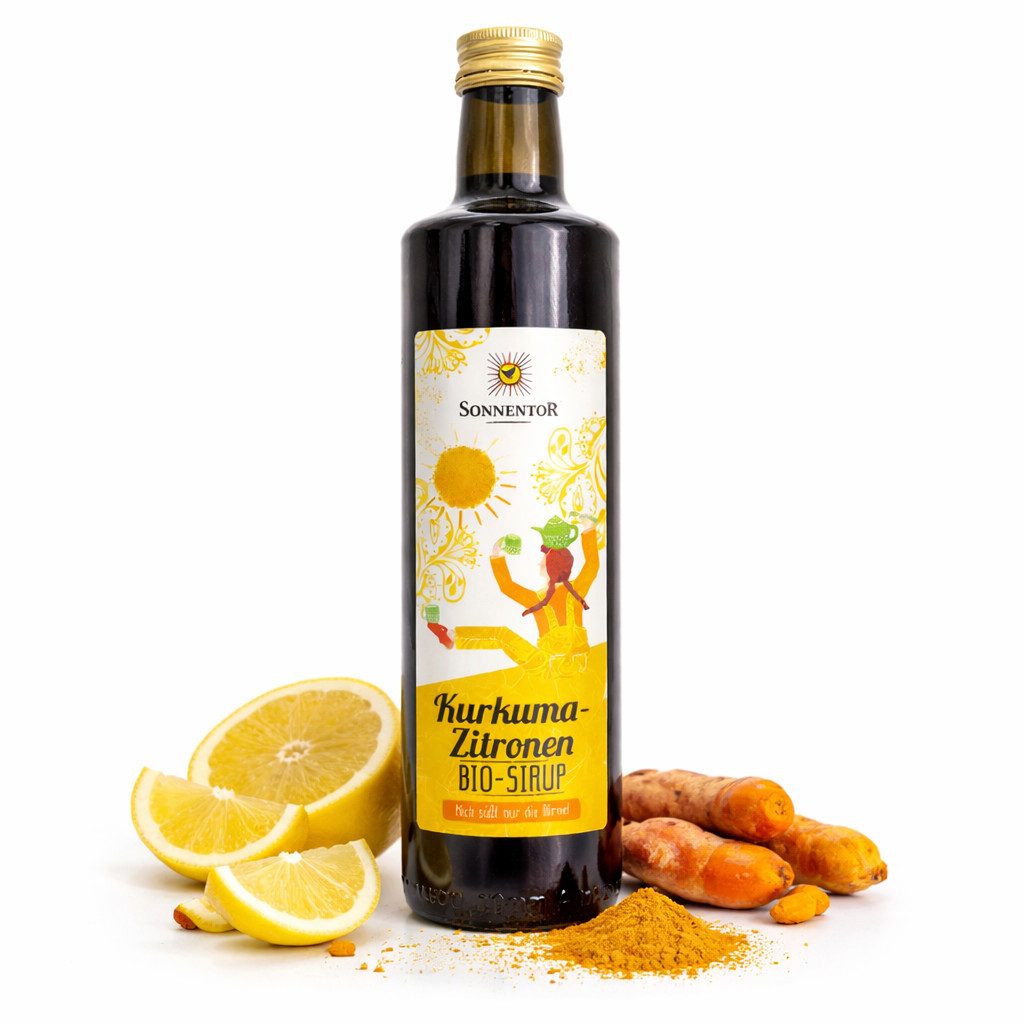 Sonnentor Sirup Sonnentor Bio Kurkuma-Zitronen Sirup