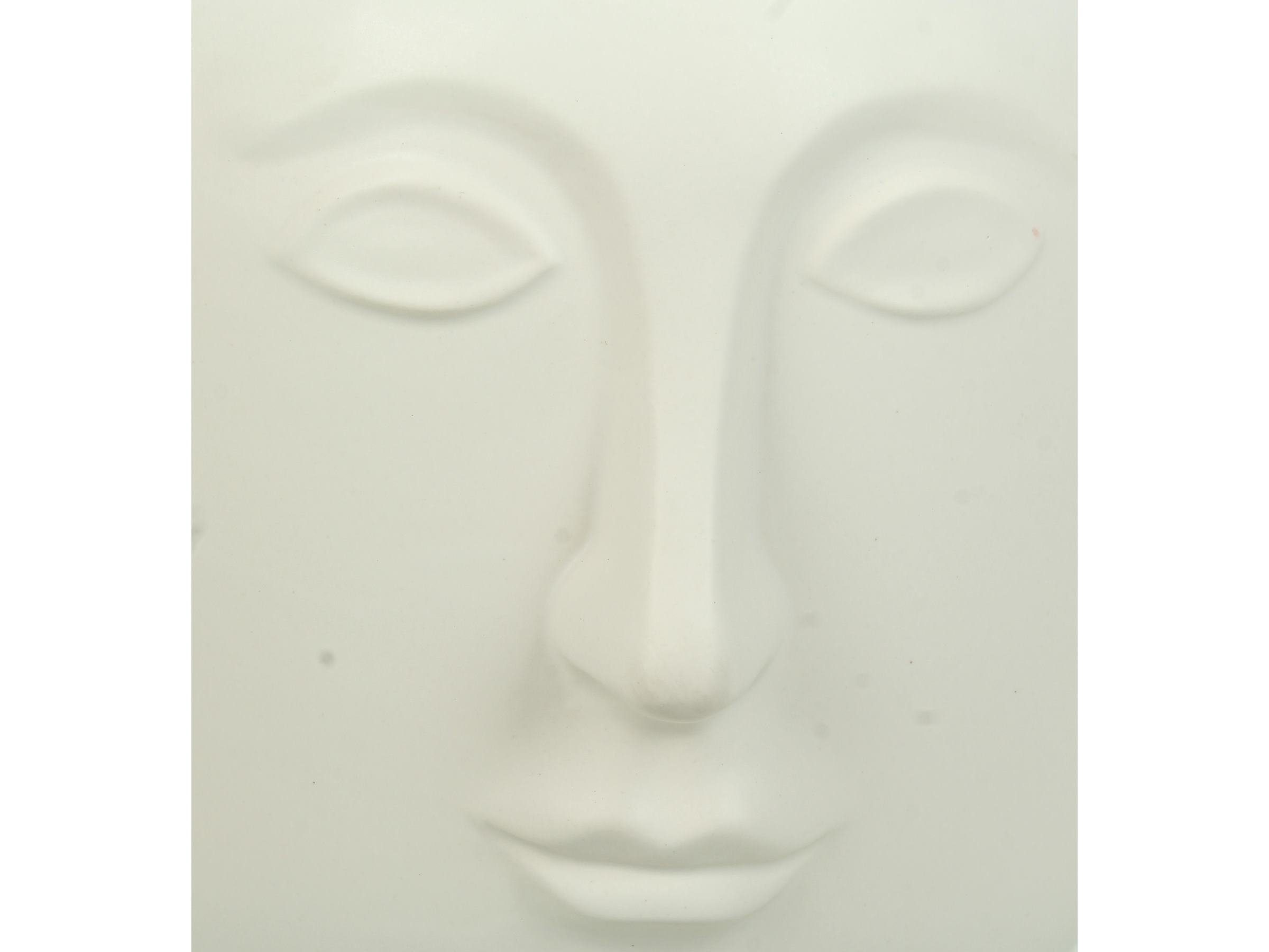 Moderne Collection Dekovase Face, Tischvase, HD Dekoration Dekovase, weiß, Skandi Vase