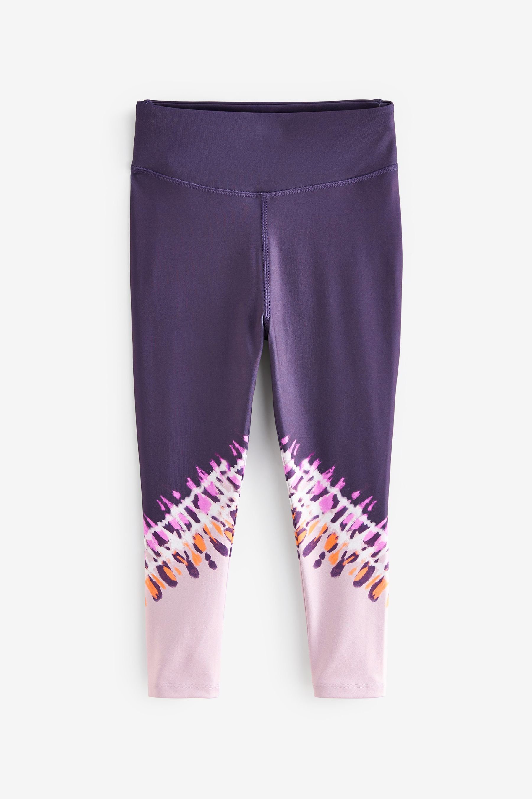 Verkaufsaktion Next Funktionsleggings Sportleggings (1-tlg) Pink/Purple Tie Print Dye