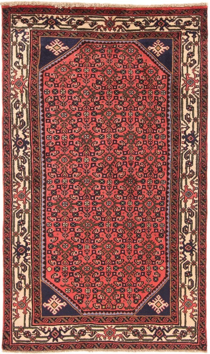 Orientteppich Enjelos 96x167 Handgeknüpfter Orientteppich / Perserteppich, Nain Trading, rechteckig, Höhe: 8 mm | Kurzflor-Teppiche