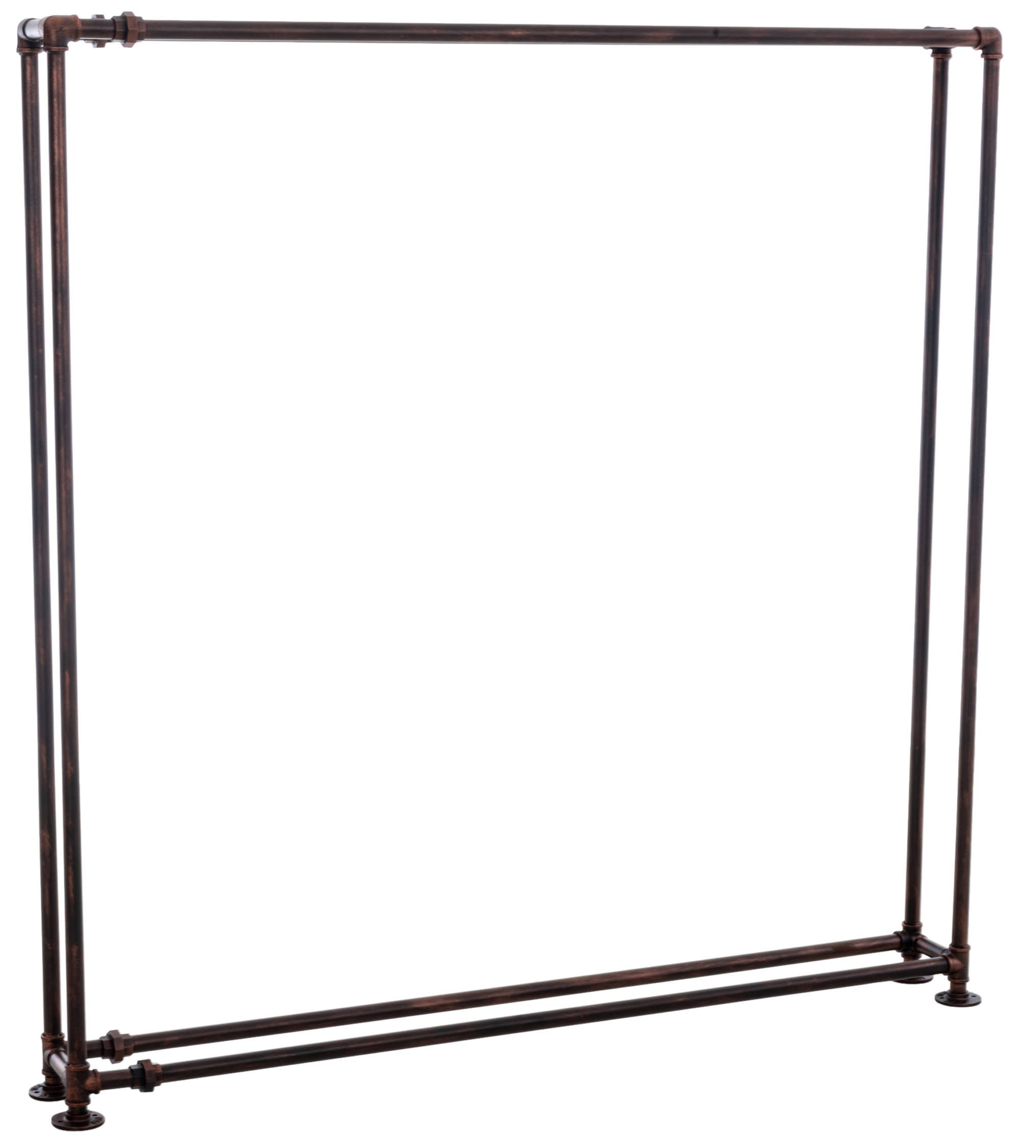 furnicato Kaminholzregal Kaminholzständer Tinos 178x178x25 cm Bronze, BxTxH:178x25x178 cm, (1-St)