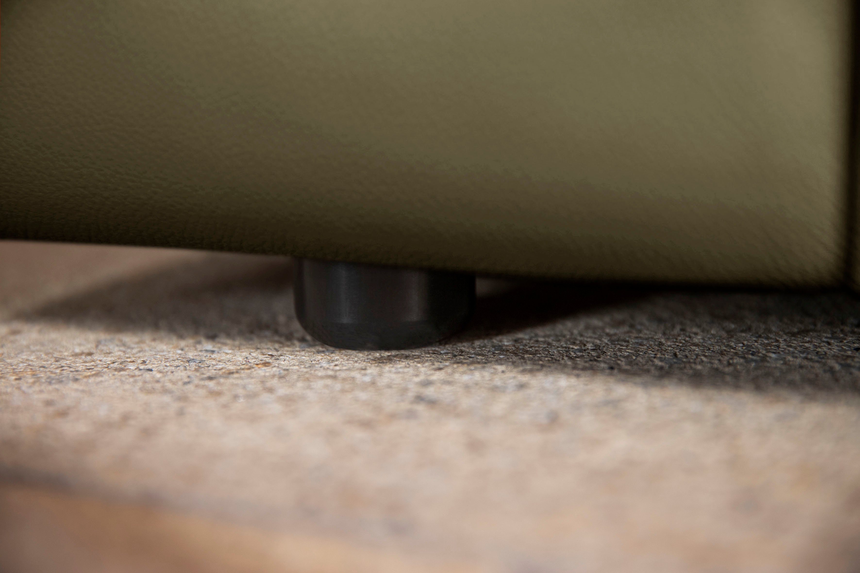 W.SCHILLIG 3-Sitzer around-the-block, mit eleganter Biese, mit Federkern