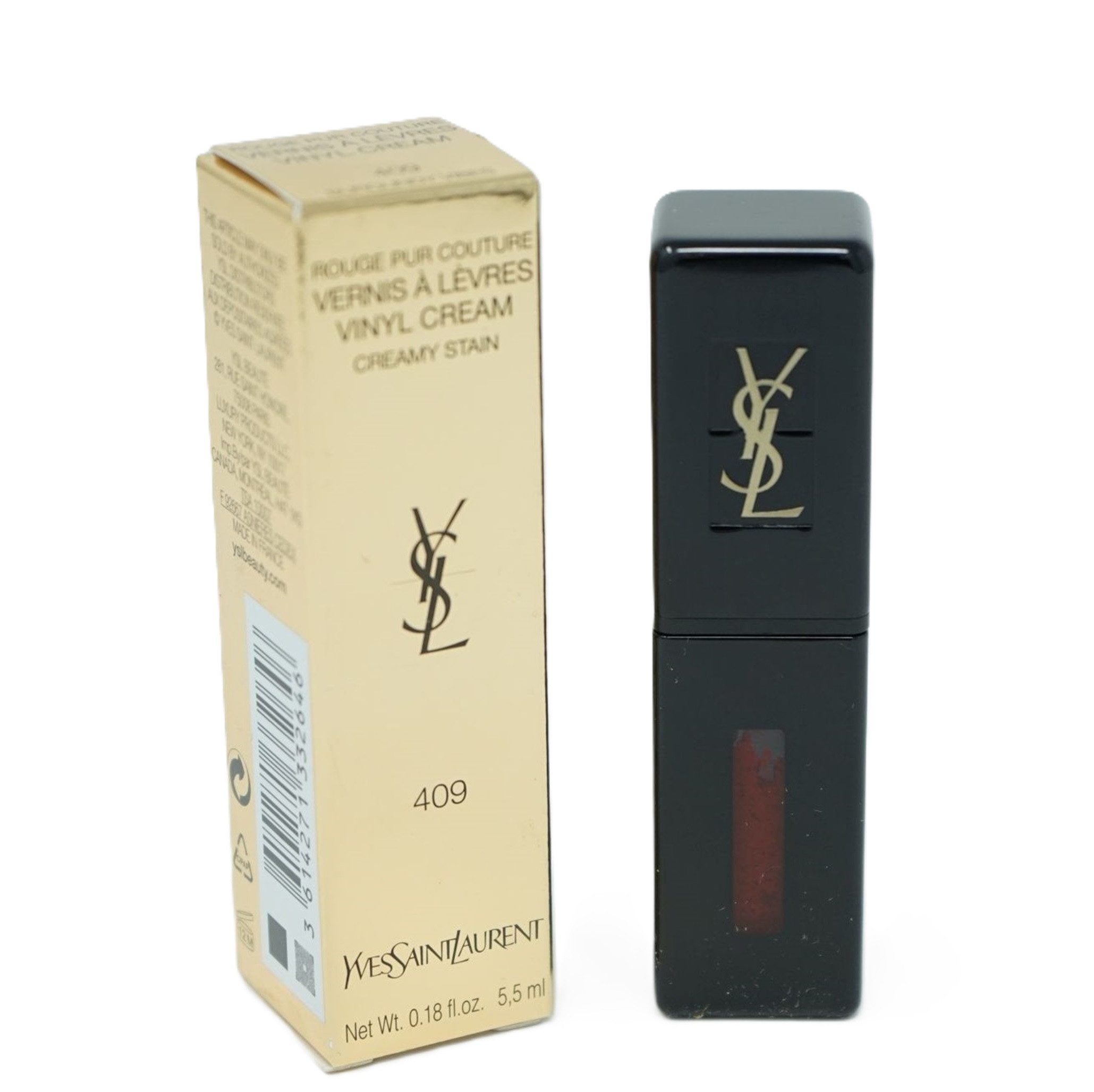 YVES SAINT LAURENT Блеск для губ Yves Saint Laurent Vernis Блеск для губ 409 Burgundy Vibes