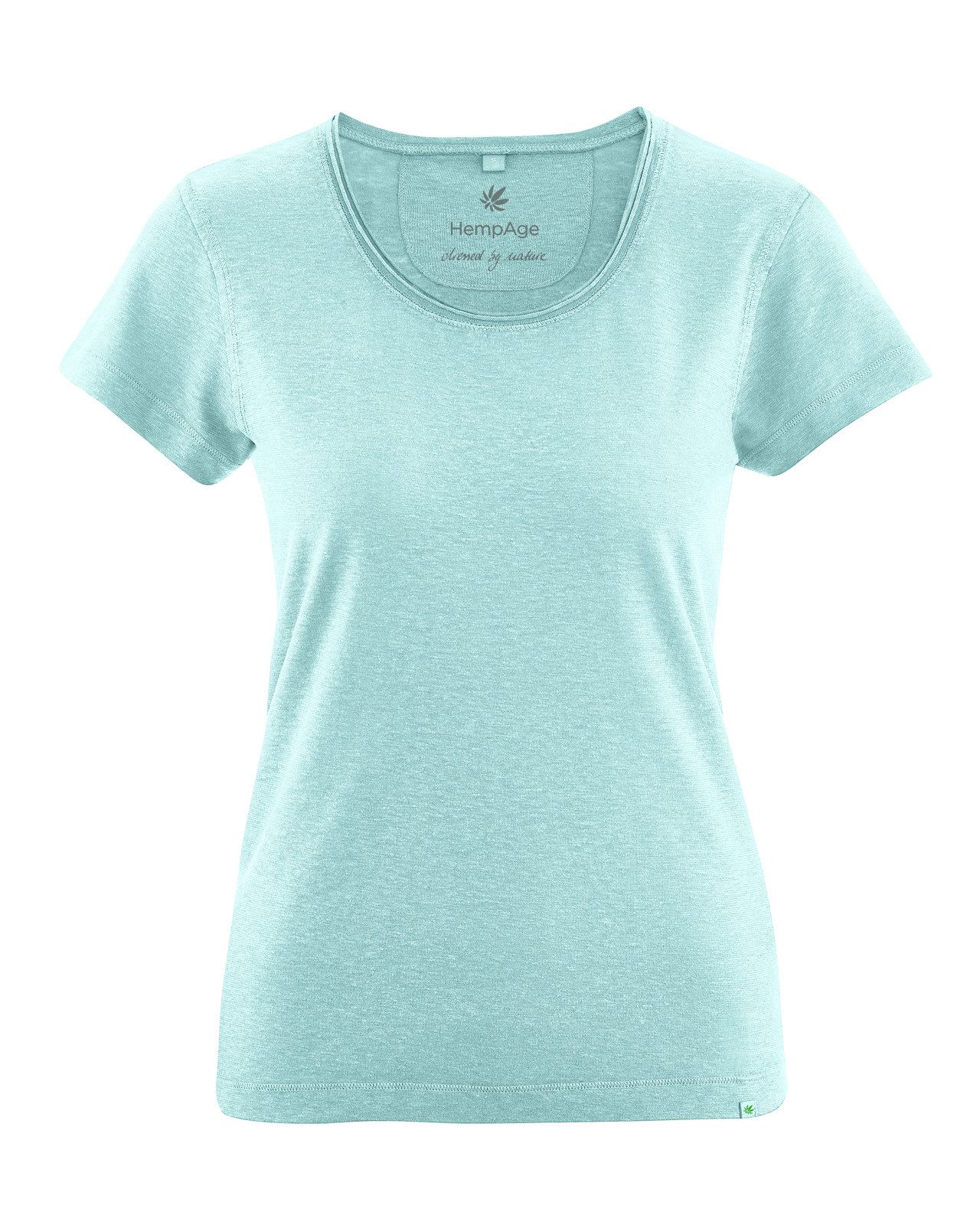 T-Shirt Luftiges T-Shirt Hanf/Biobaumwolle Normal Fit