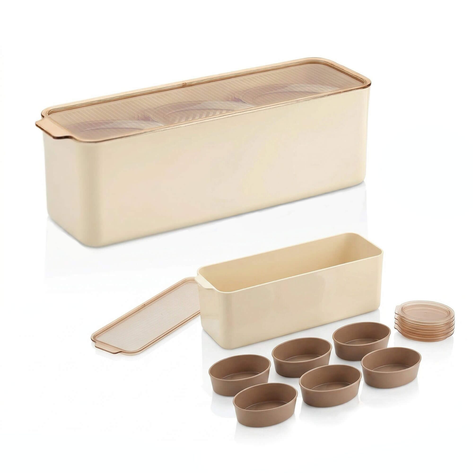 Vip Ahmet Küchenorganizer-Set Frühstücksset mit Kunststoff, 7er Set