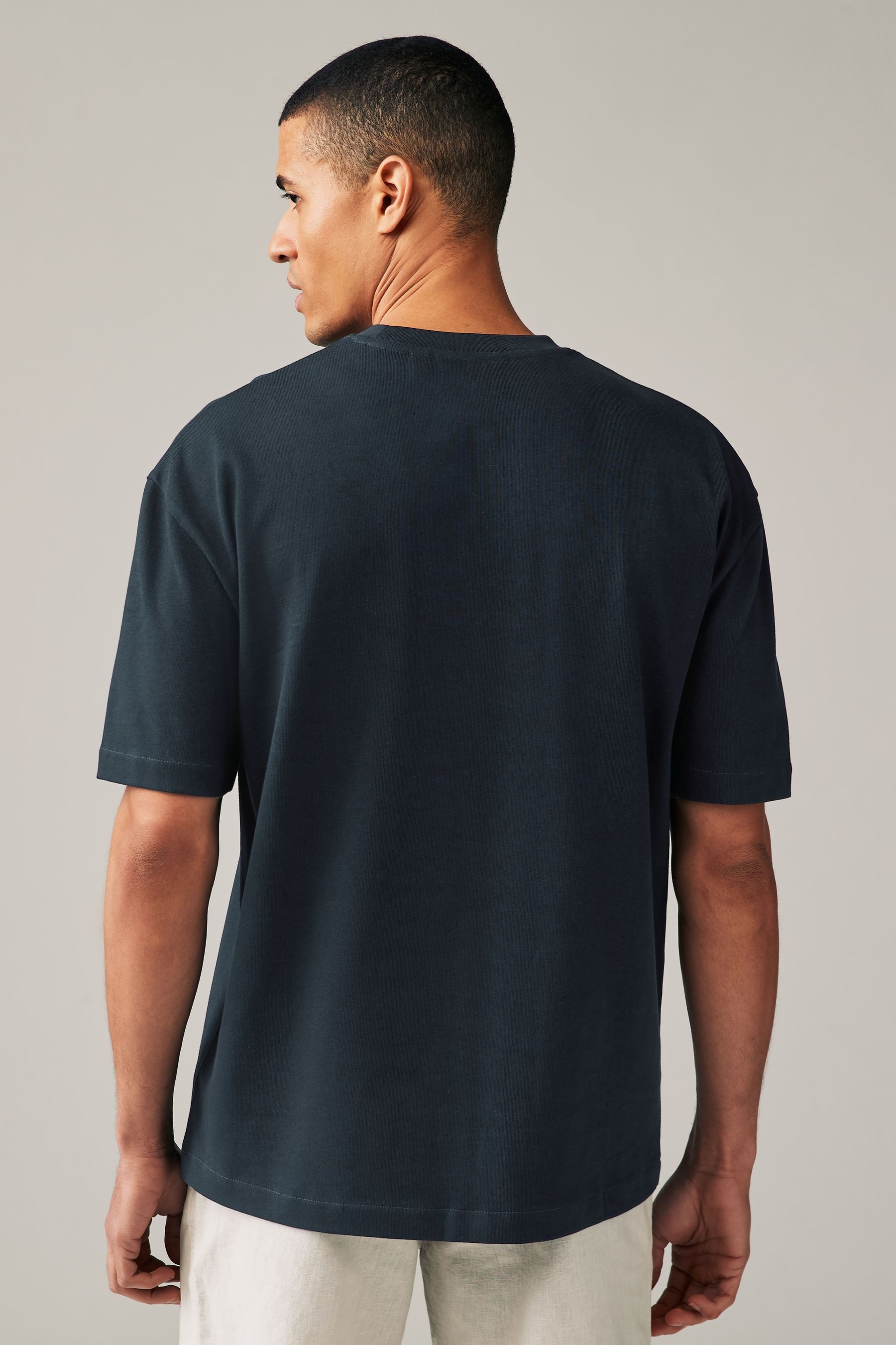 Next T-Shirt Schwere T-Shirts, 3er Pack günstig online kaufen
