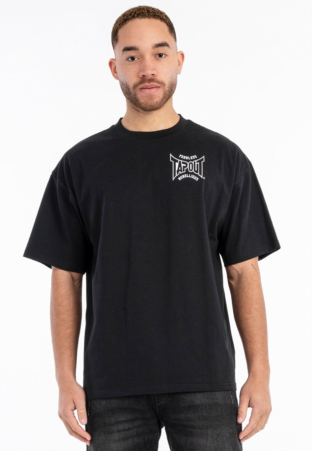 TAPOUT Oversize-Shirt B3LI3VE TEE (1-tlg)