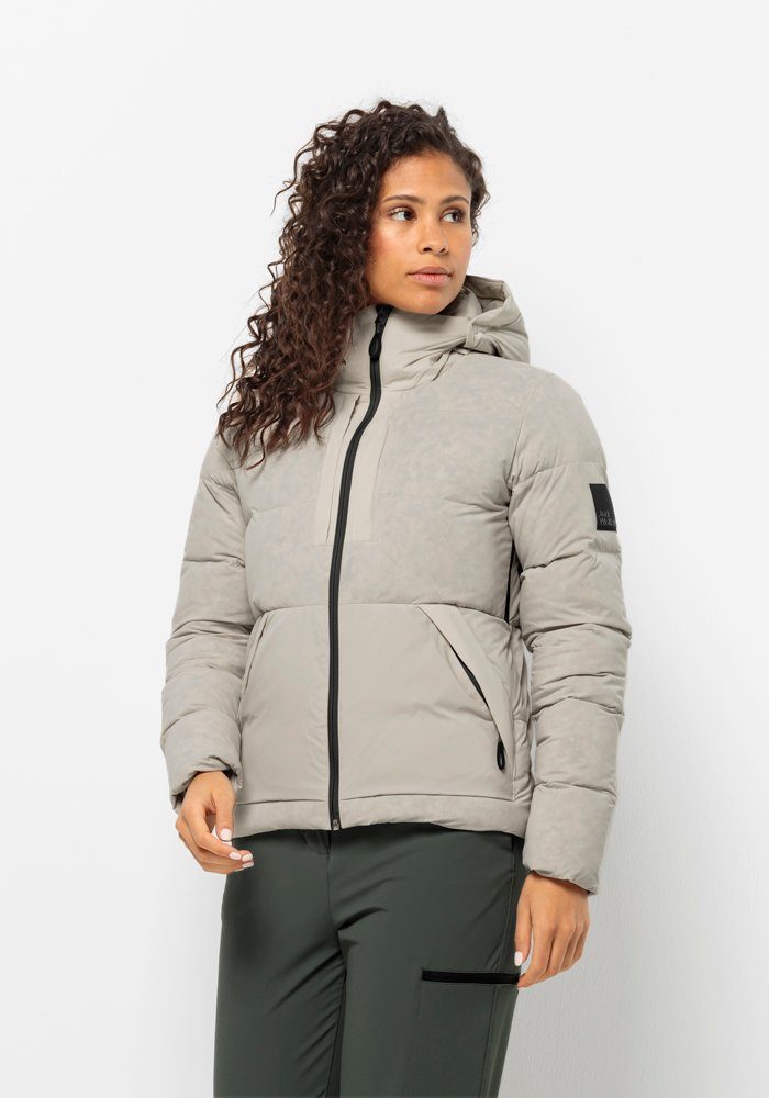 Jack Wolfskin Daunenjacke WANDERMOOD DOWN JKT W dusty-grey