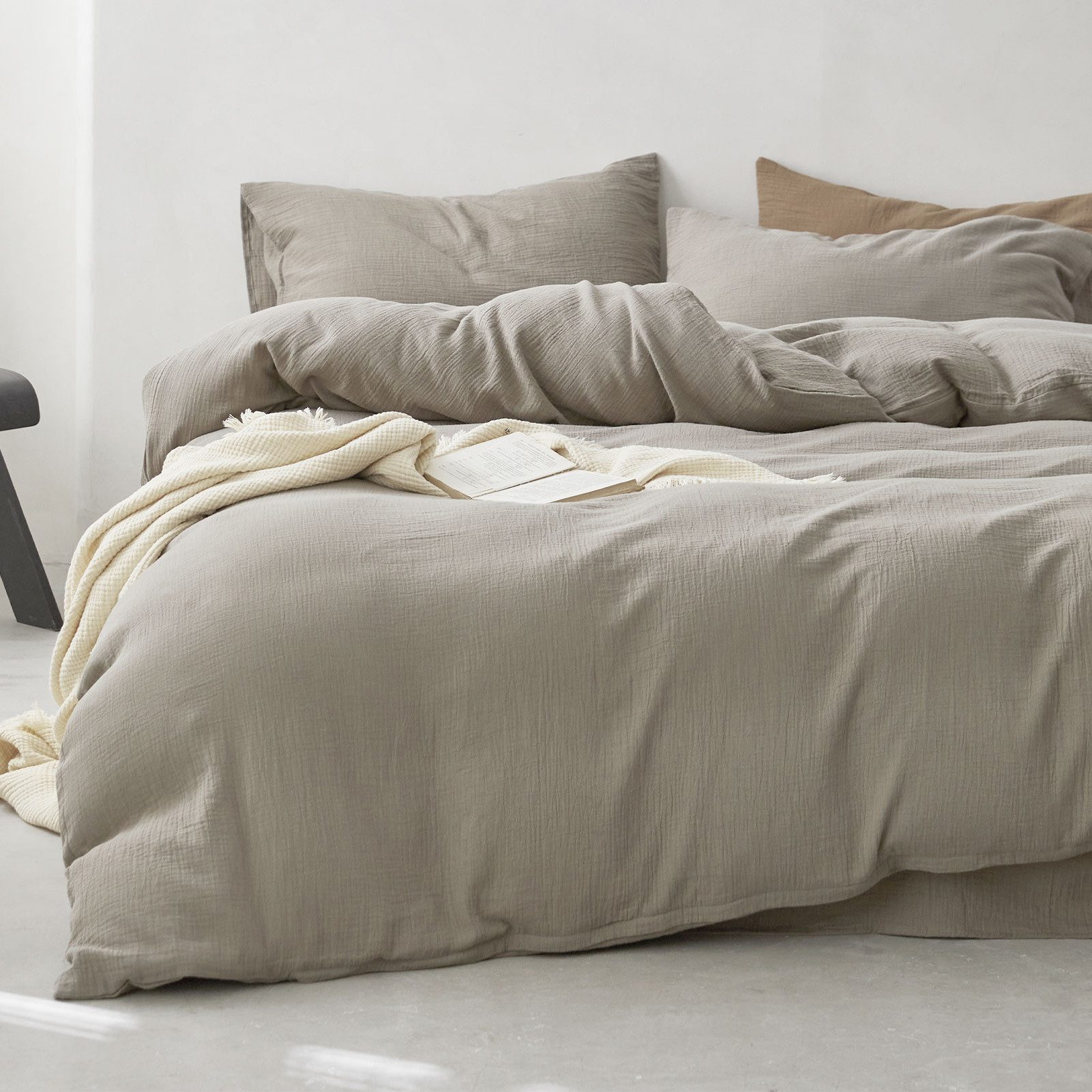 KEAYOO Bettwäsche SBD Double Gauze Muslin, Baumwolle, 2 teilig, Double Gauz günstig online kaufen