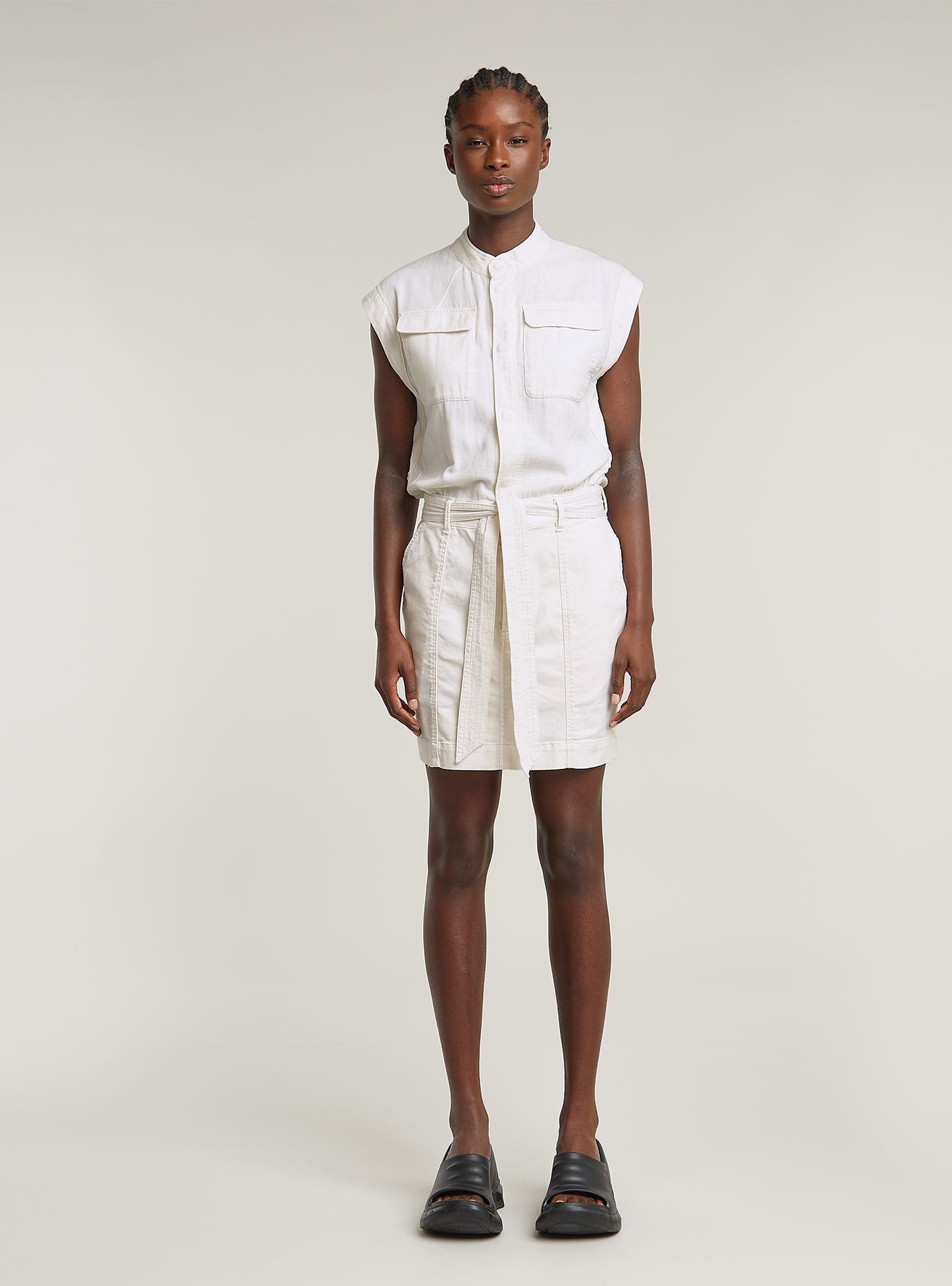 G-STAR Bodykleid Cap Sleeve Pocket Dress