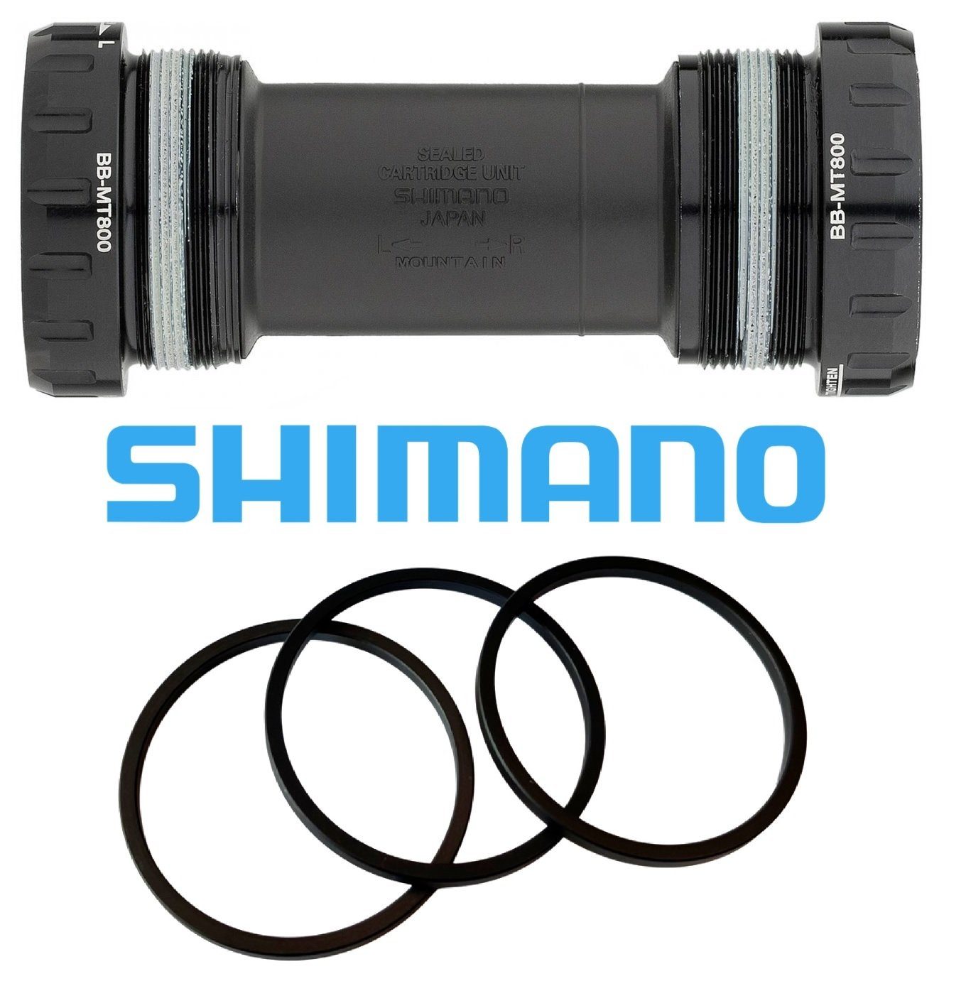 Fahrradkurbel Shimano XT BB-MT800 BSA 68/73 Hollowtech II Innenlager
