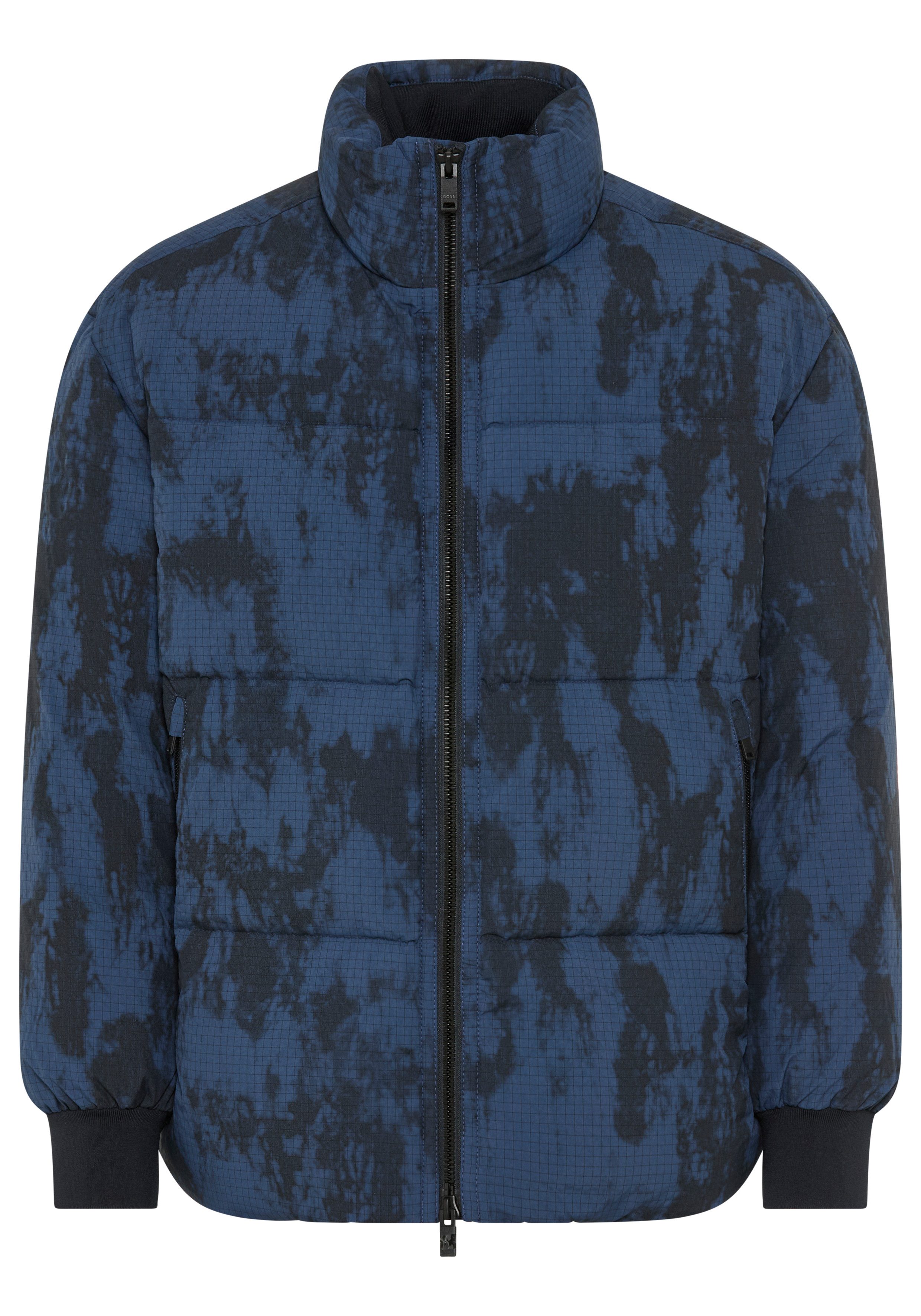 BOSS ORANGE Steppjacke Oshin Stehkragen, Rippbündchen – Bild 4 von 5